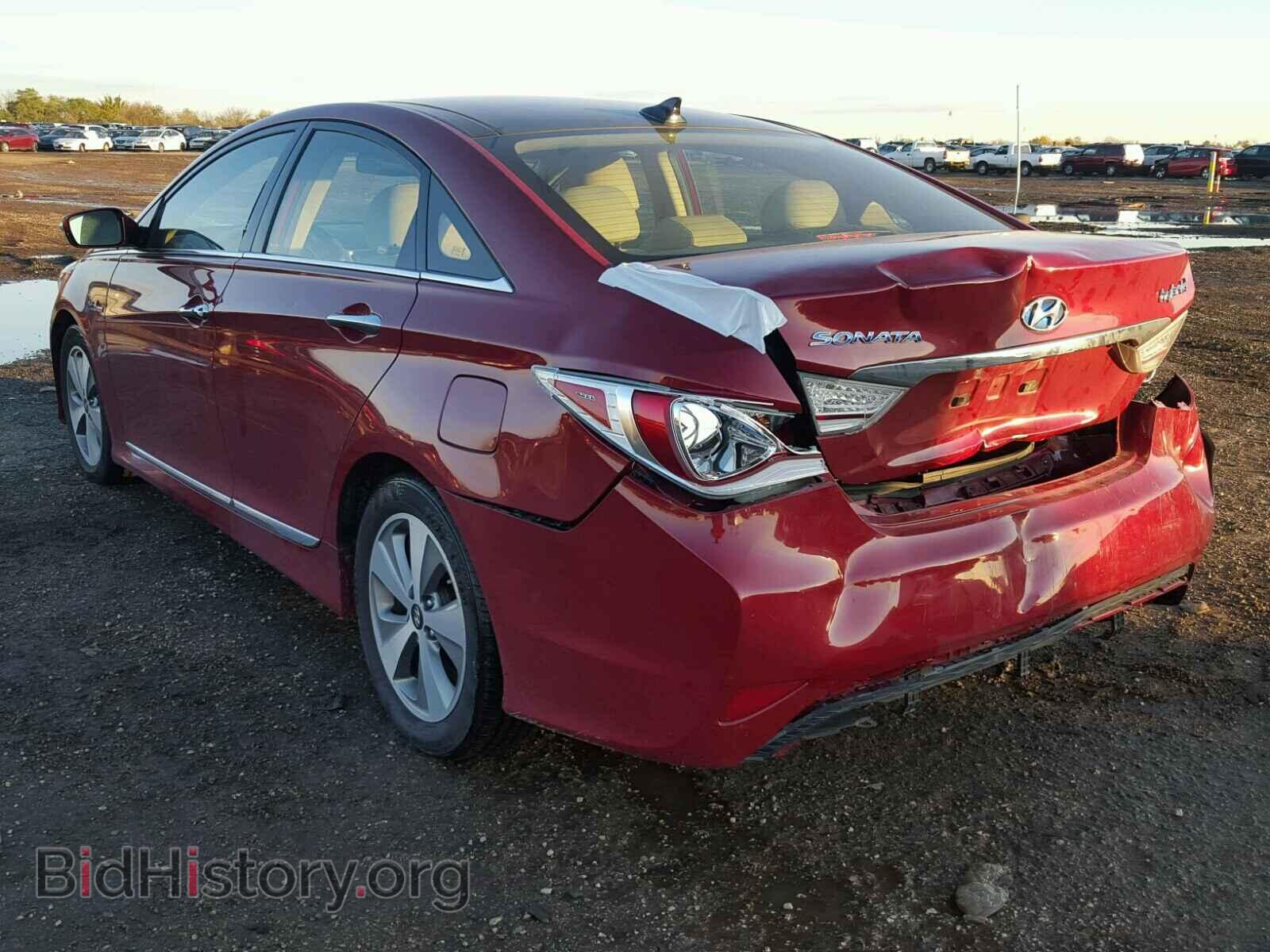 2012 HYUNDAI SONATA - VIN: KMHEC4A49CA022045 - Фото 3