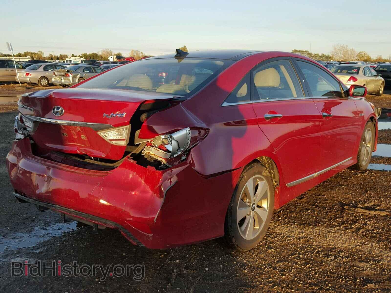 2012 HYUNDAI SONATA - VIN: KMHEC4A49CA022045 - Фото 4