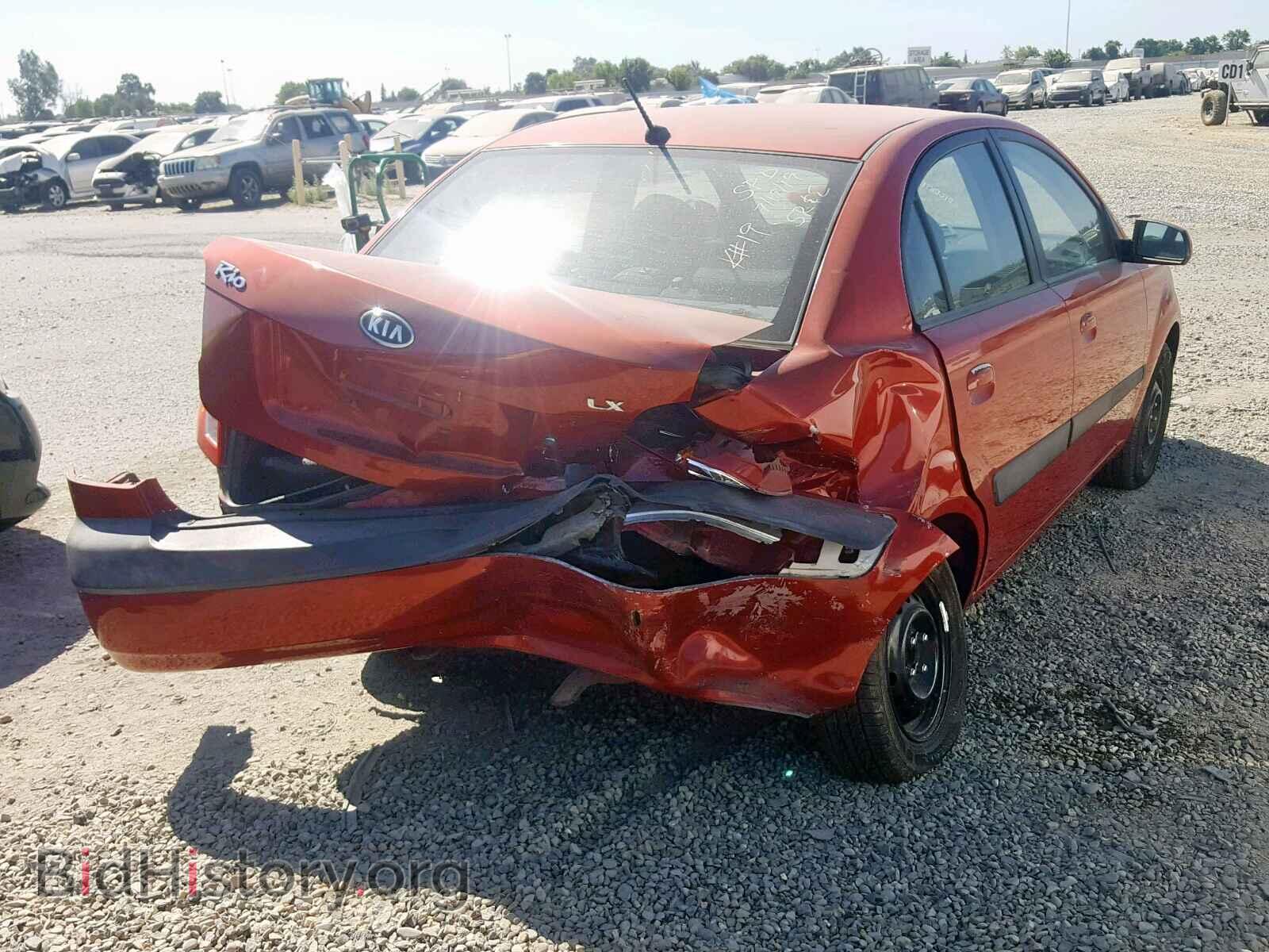 2008 KIA RIO BASE - VIN: KNADE123786303119 - Photo 4