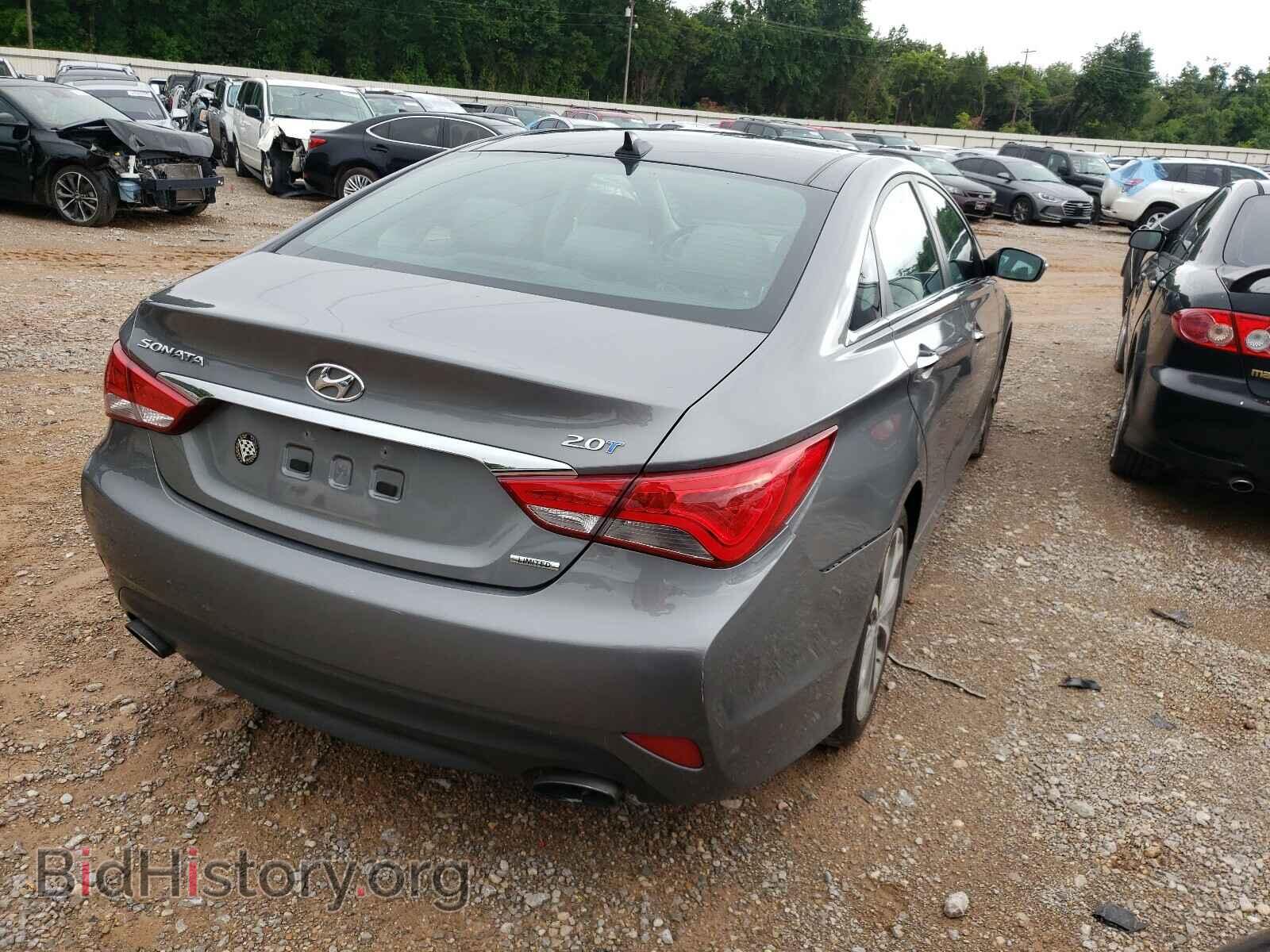 2014 HYUNDAI SONATA - VIN: 5NPEC4AB9EH829633 - Фото 4