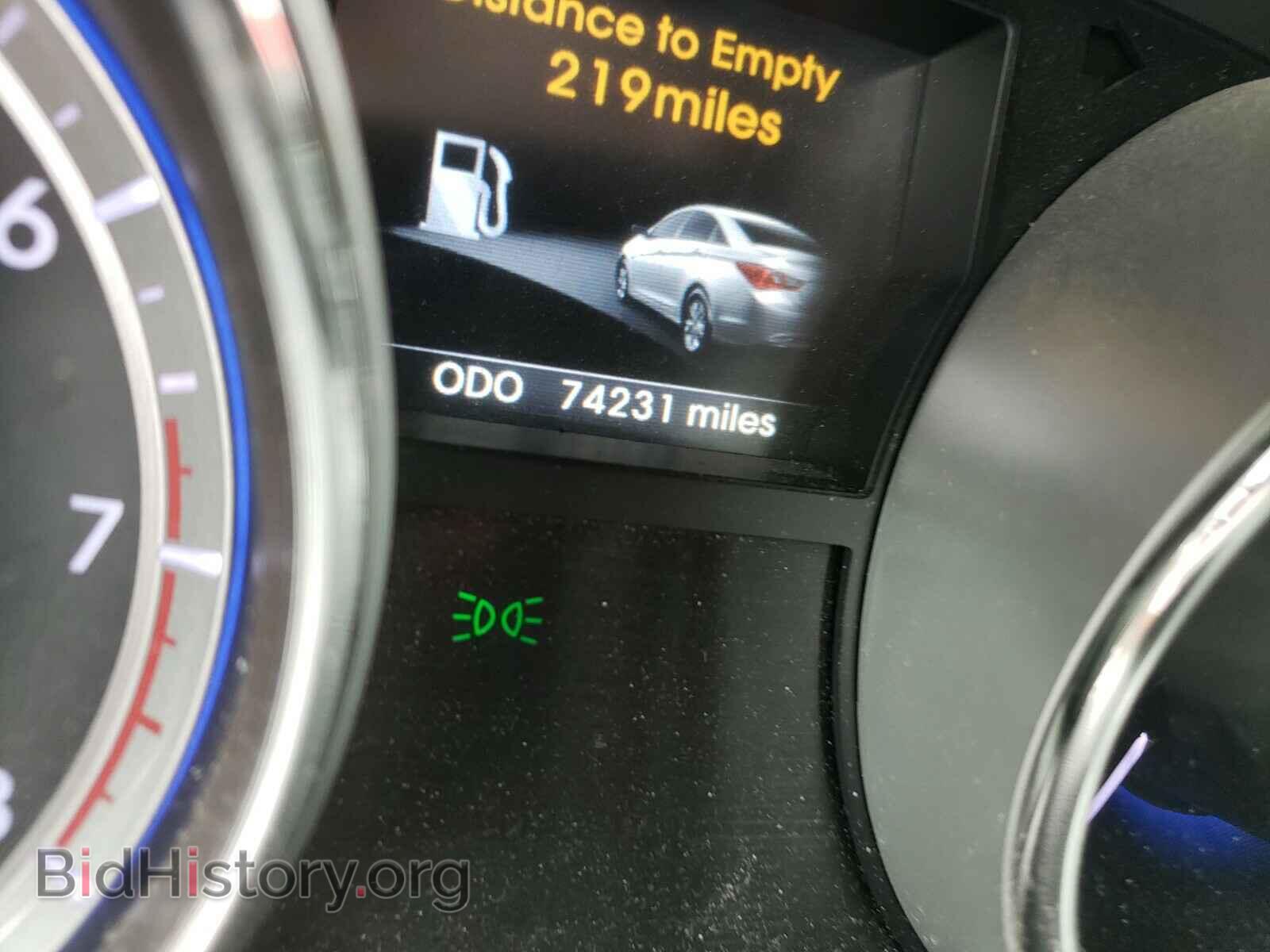 2014 HYUNDAI SONATA - VIN: 5NPEC4AB9EH829633 - Фото 8