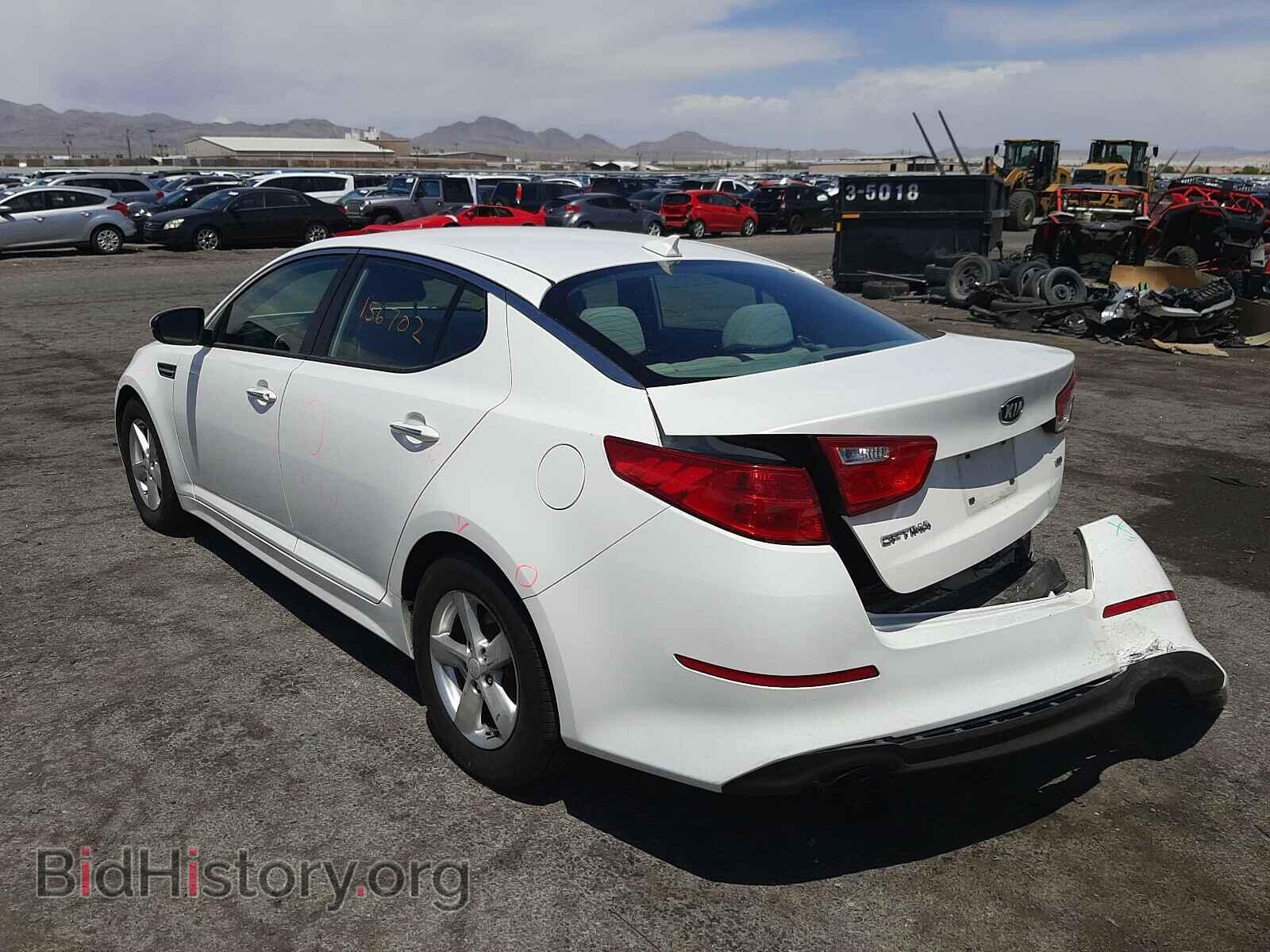 2015 KIA OPTIMA - VIN: KNAGM4A77F5665119 - Фото 3