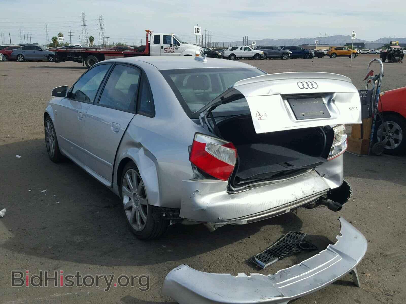 2005 AUDI A4 - VIN: WAUJC68E05A070336 - Фото 3