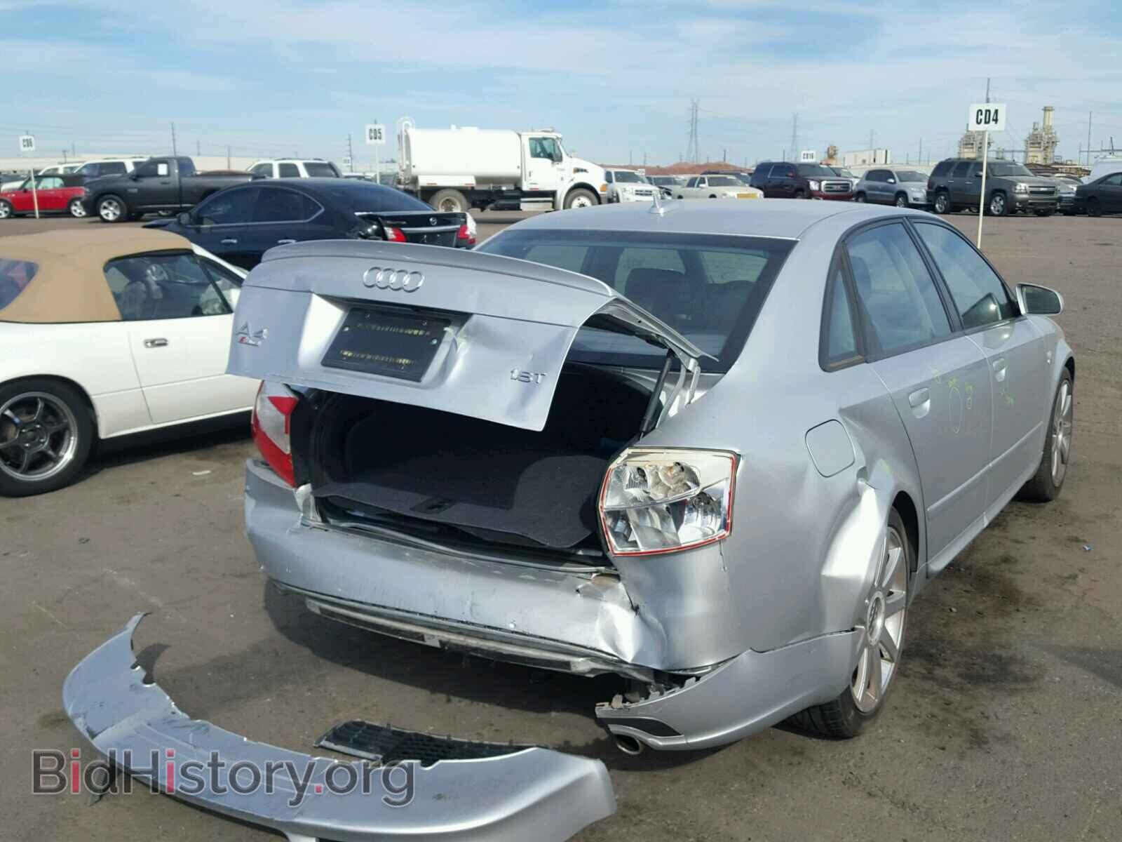 2005 AUDI A4 - VIN: WAUJC68E05A070336 - Фото 4