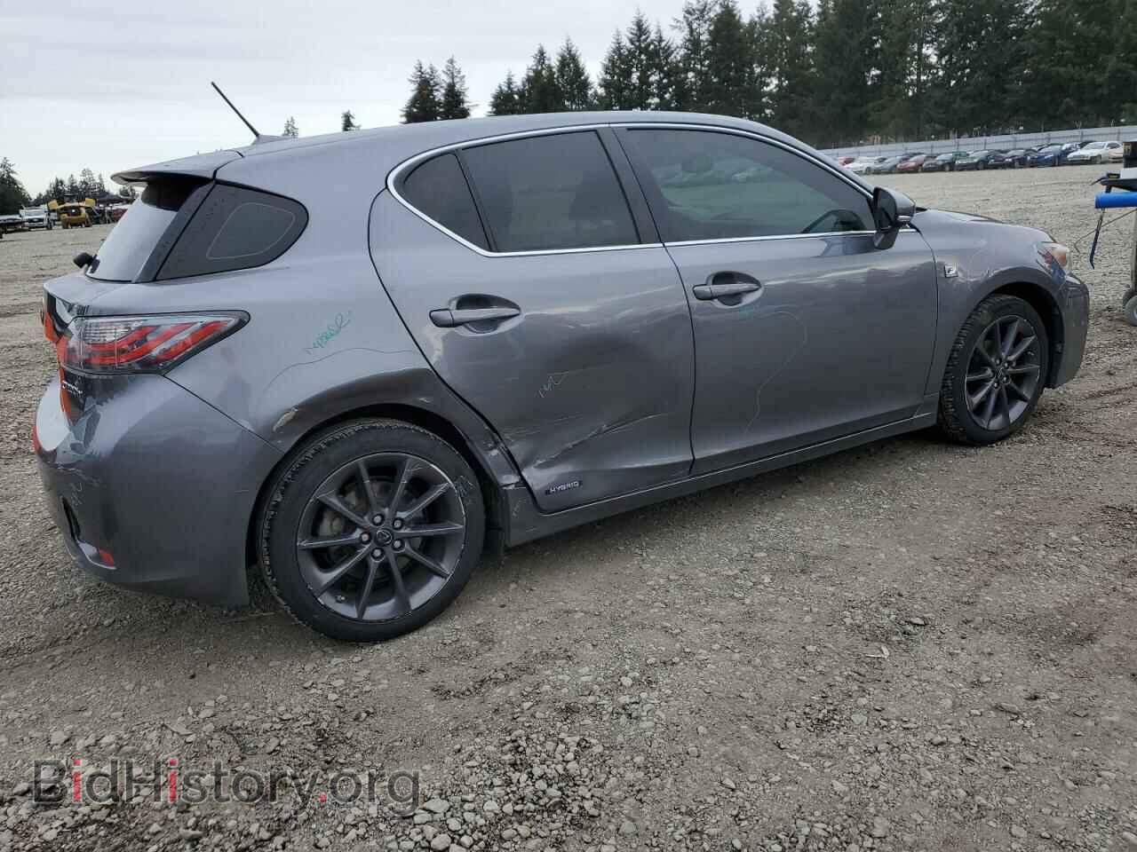 2013 LEXUS CT 200 - VIN: JTHKD5BH1D2123800 - Фото 3