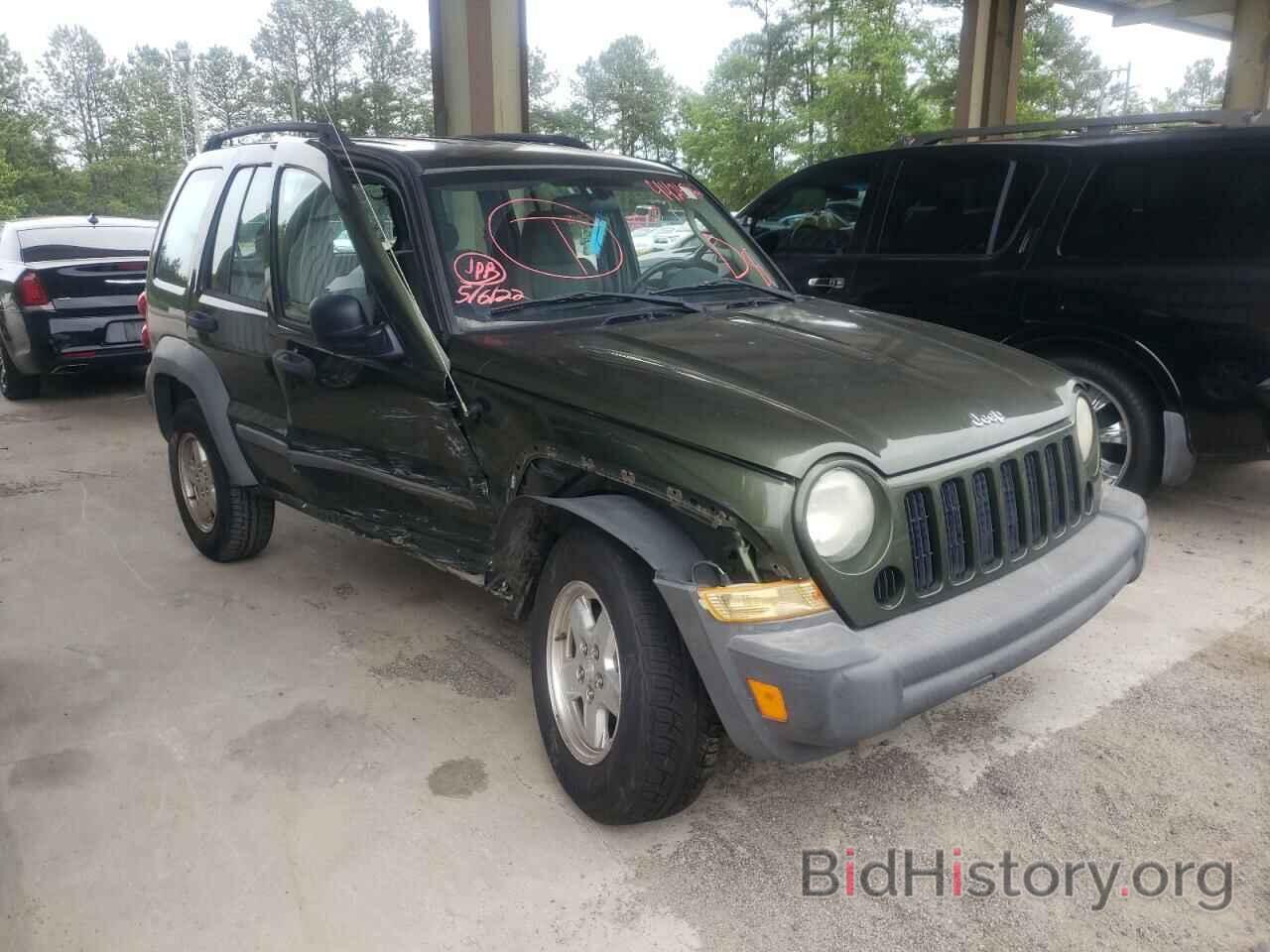 Photo 1J4GK48K27W709486 - JEEP LIBERTY 2007