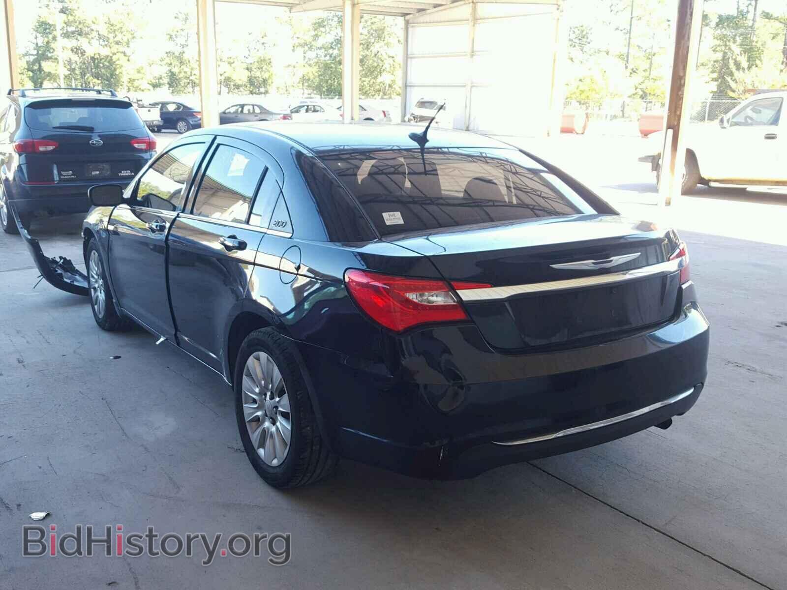 2013 CHRYSLER 200 - VIN: 1C3CCBABXDN606595 - Фото 3