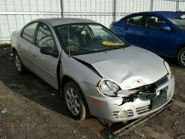 Photo 1B3ES46C05D192501 - DODGE NEON 2005