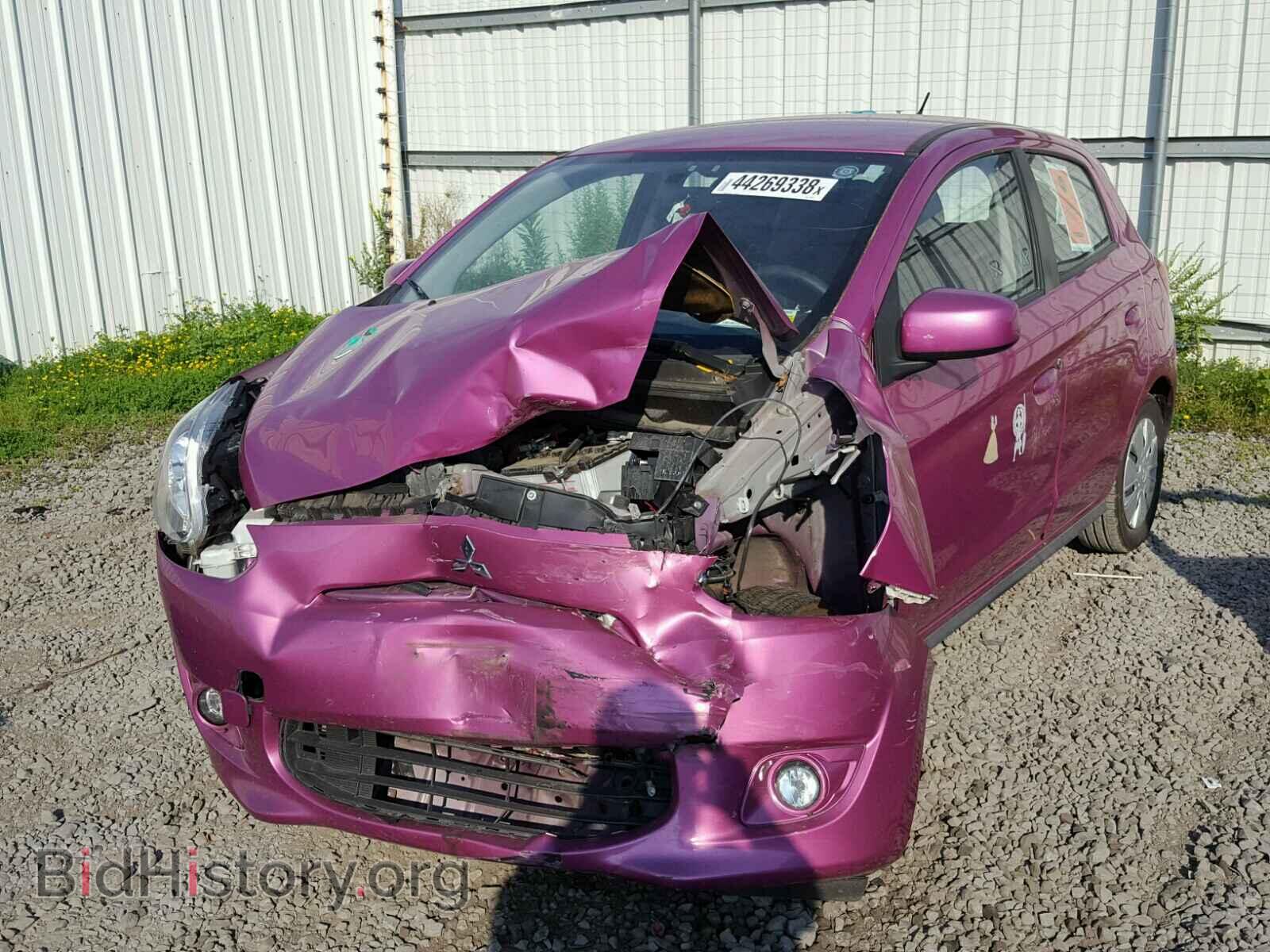 2015 MITSUBISHI MIRAGE - VIN: ML32A3HJ2FH033972 - Фото 2