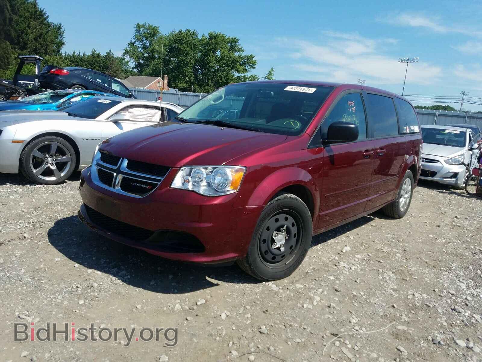 2017 DODGE CARAVAN - VIN: 2C4RDGBG0HR840733 - Фото 2