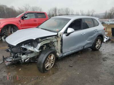 2016 Porsche CAYENNE, silver — VIN WP1AA2A21GLA04837, Copart