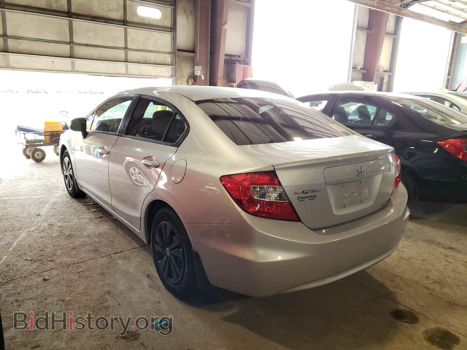 2012 HONDA CIVIC - VIN: 19XFB2E52CE005362 - Фото 3