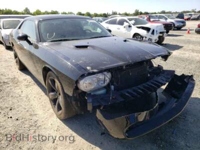 2014 Dodge CHALLENGER, black — VIN 2C3CDYAG4EH283442, Copart
