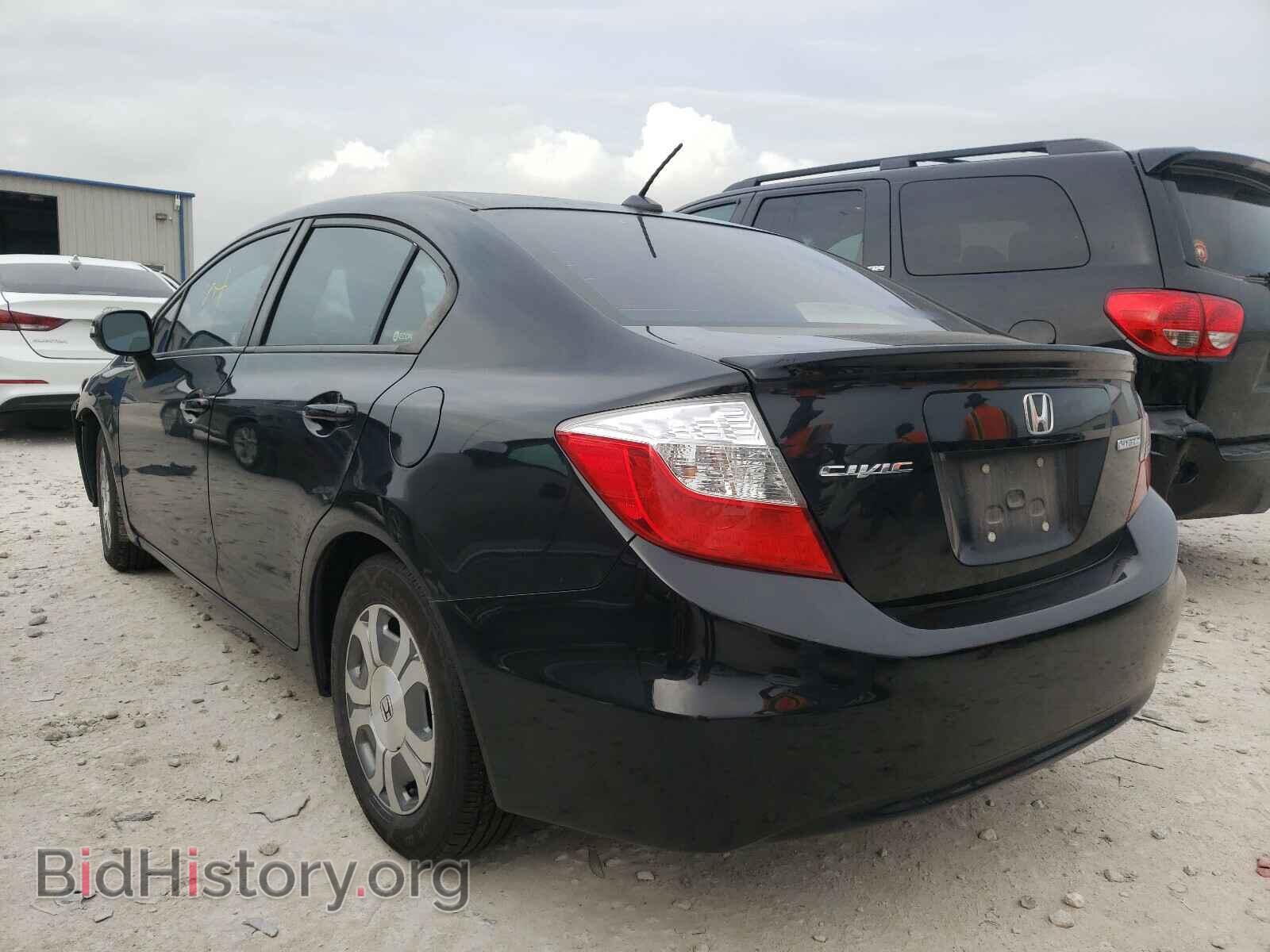 2012 HONDA CIVIC - VIN: JHMFB4F32CS009125 - Фото 3
