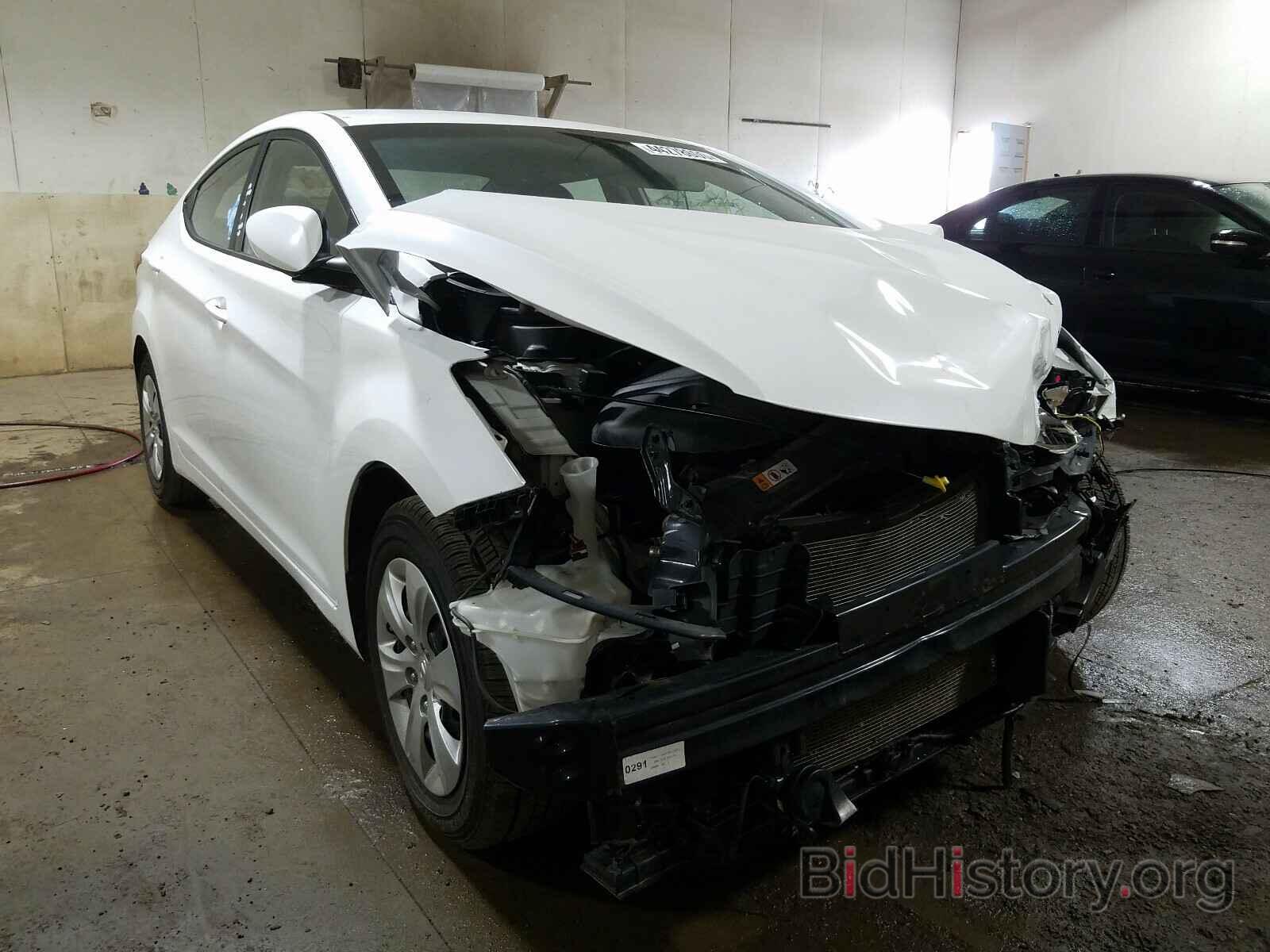 Photo 5NPDH4AE2GH793679 - HYUNDAI ELANTRA 2016