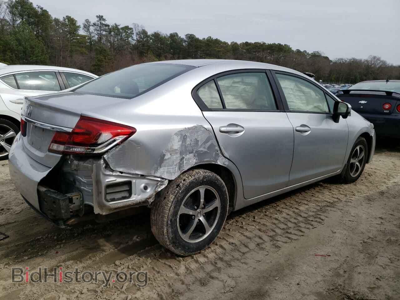 2015 HONDA CIVIC - VIN: 19XFB2F75FE702447 - Фото 3