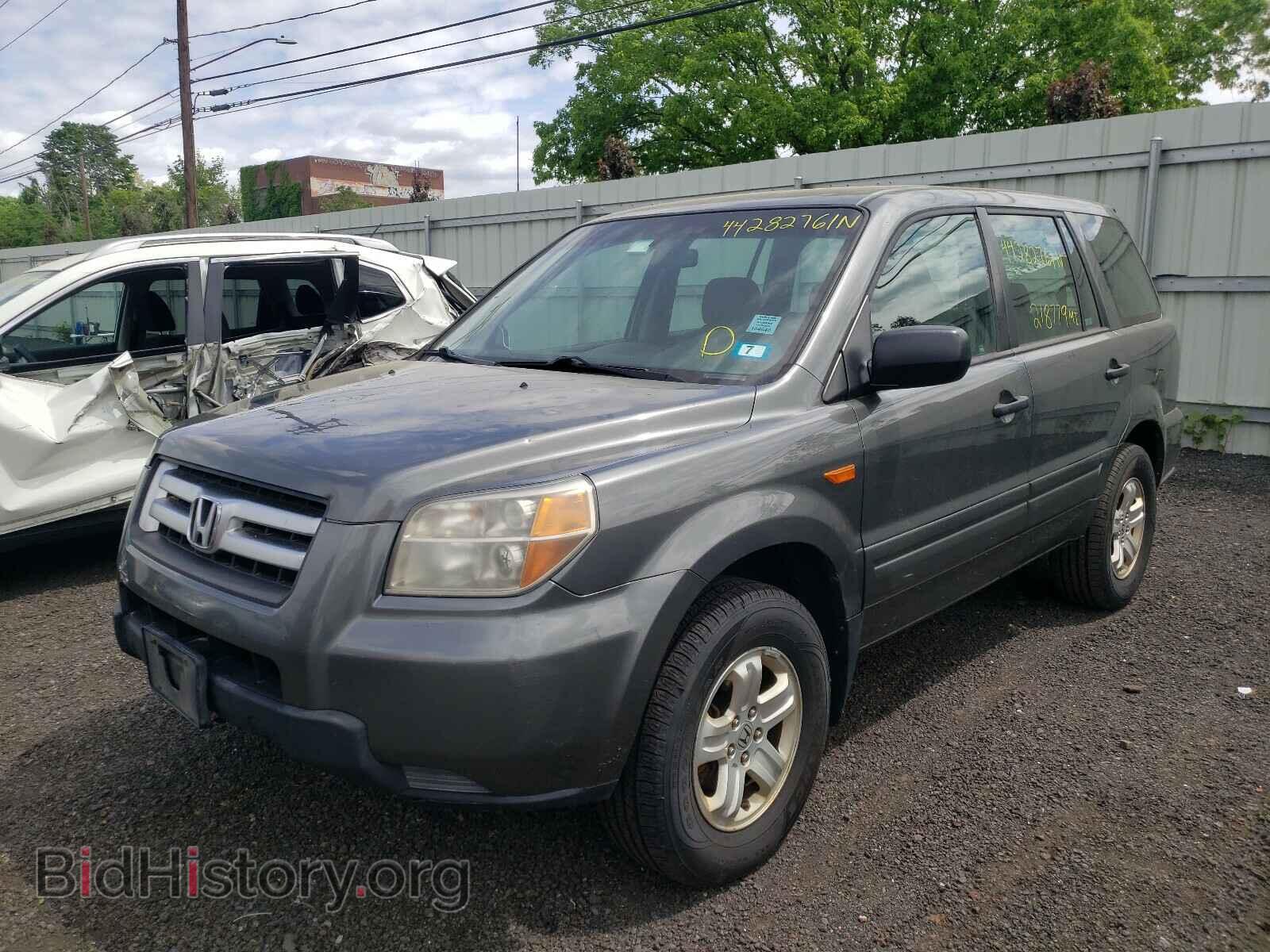 2007 HONDA PILOT - VIN: 2HKYF18177H521847 - Фото 2