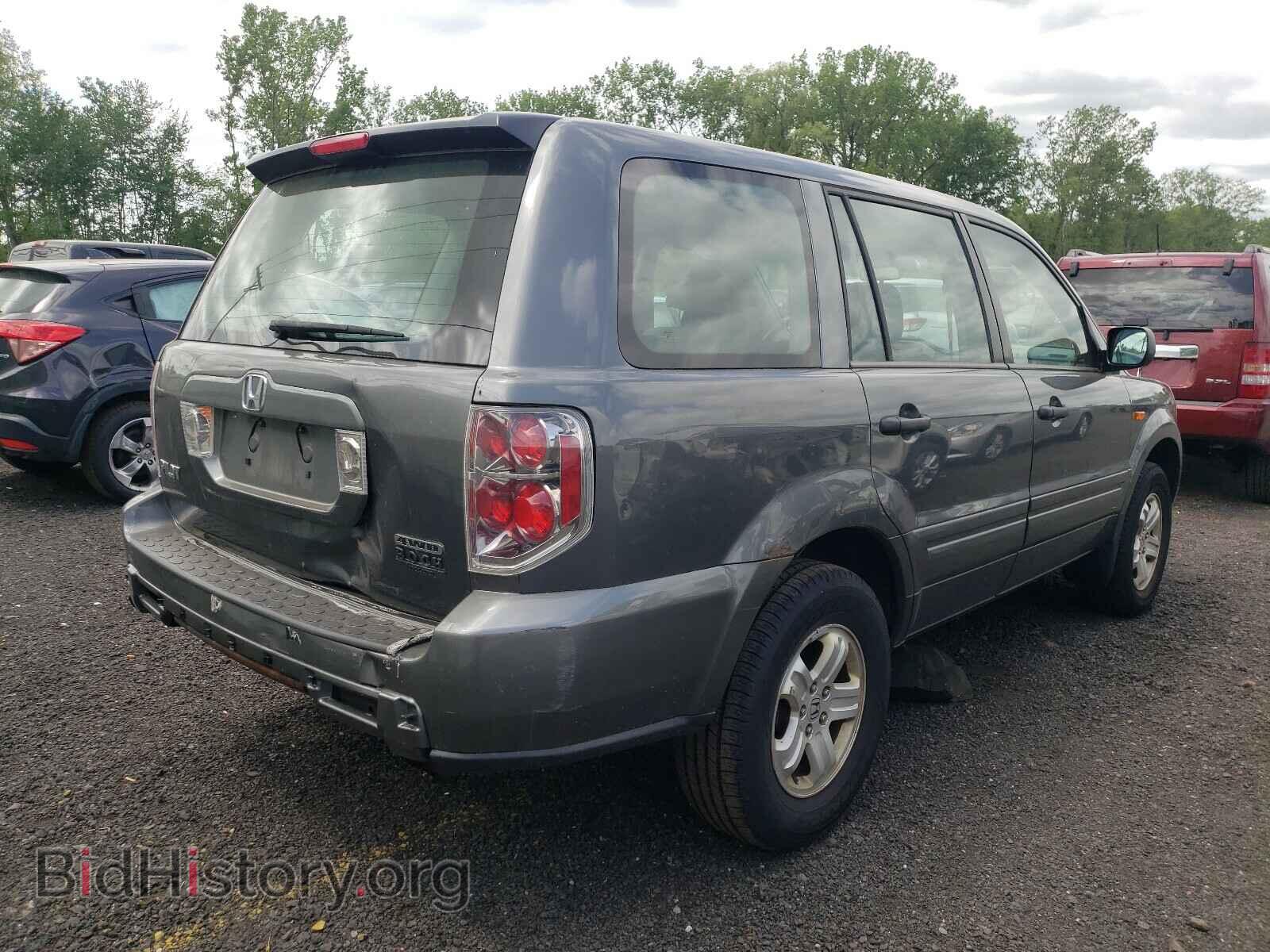 2007 HONDA PILOT - VIN: 2HKYF18177H521847 - Фото 4