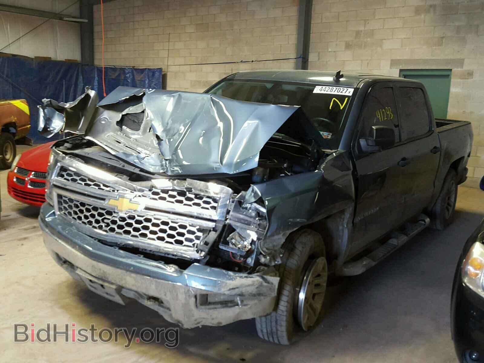 2014 CHEVROLET SILVERADO - VIN: 3GCUKREC3EG425833 - Фото 2