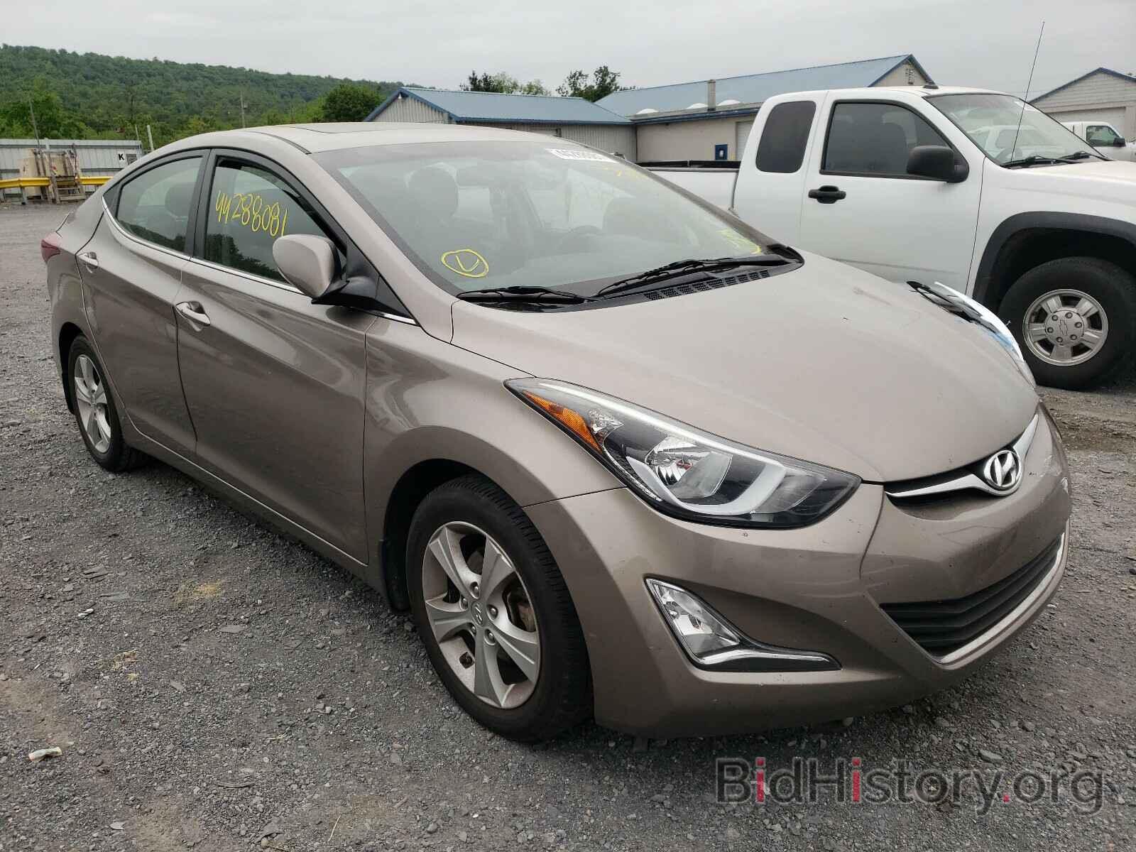 Photo 5NPDH4AE2GH730596 - HYUNDAI ELANTRA 2016