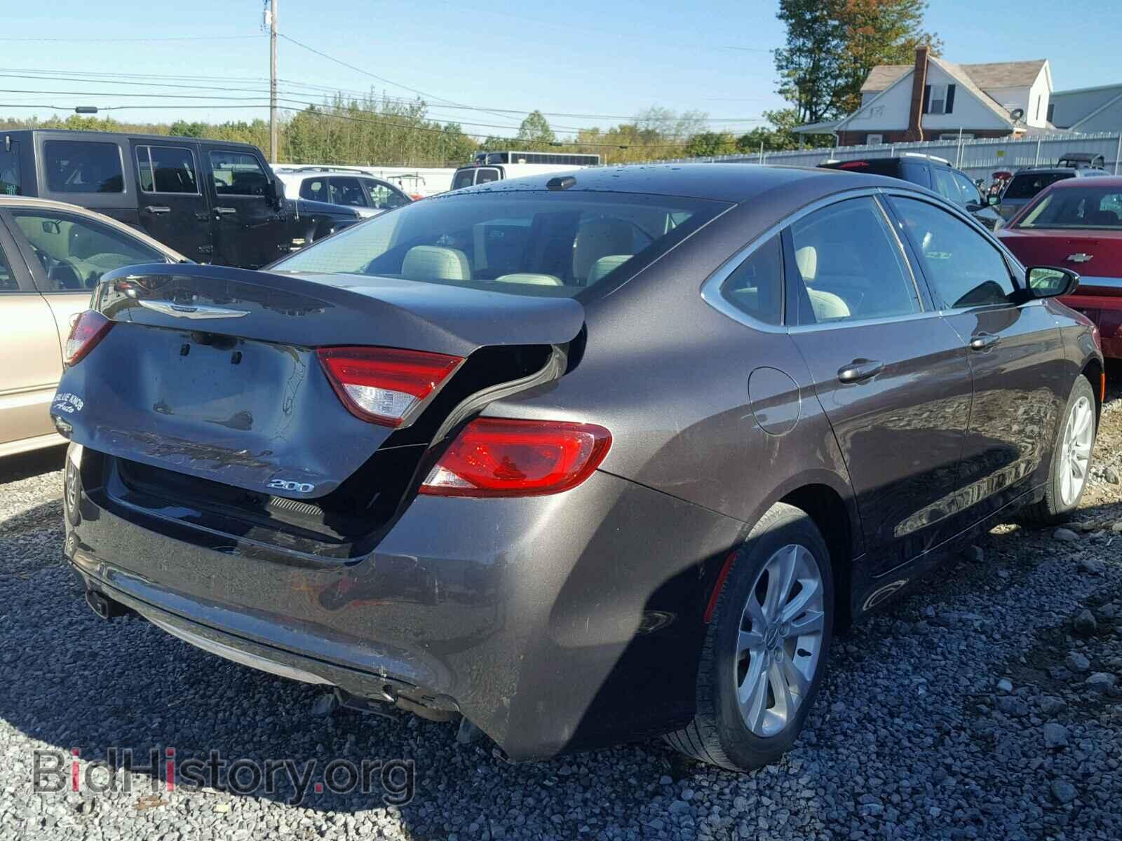2015 CHRYSLER 200 - VIN: 1C3CCCAB3FN616877 - Photo 4