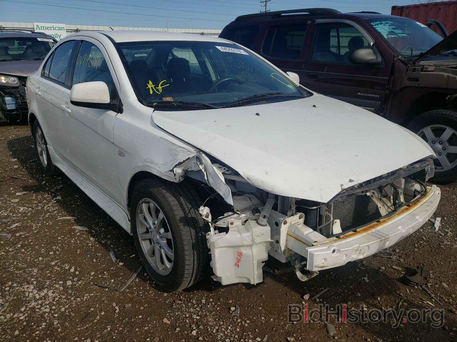 Photo JA32U2FU0CU010185 - MITSUBISHI LANCER 2012