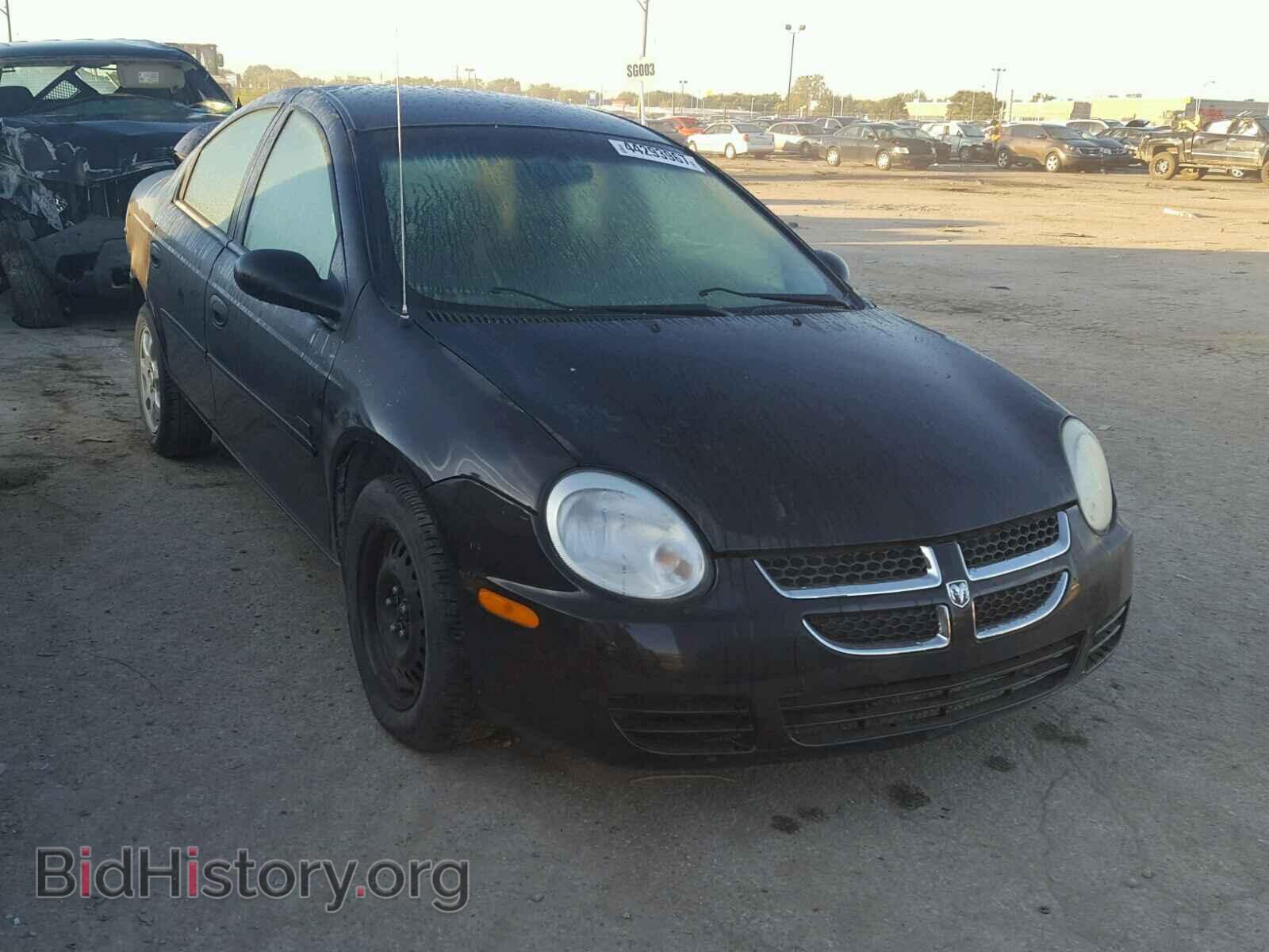 Photo 1B3ES56C05D123393 - DODGE NEON 2005