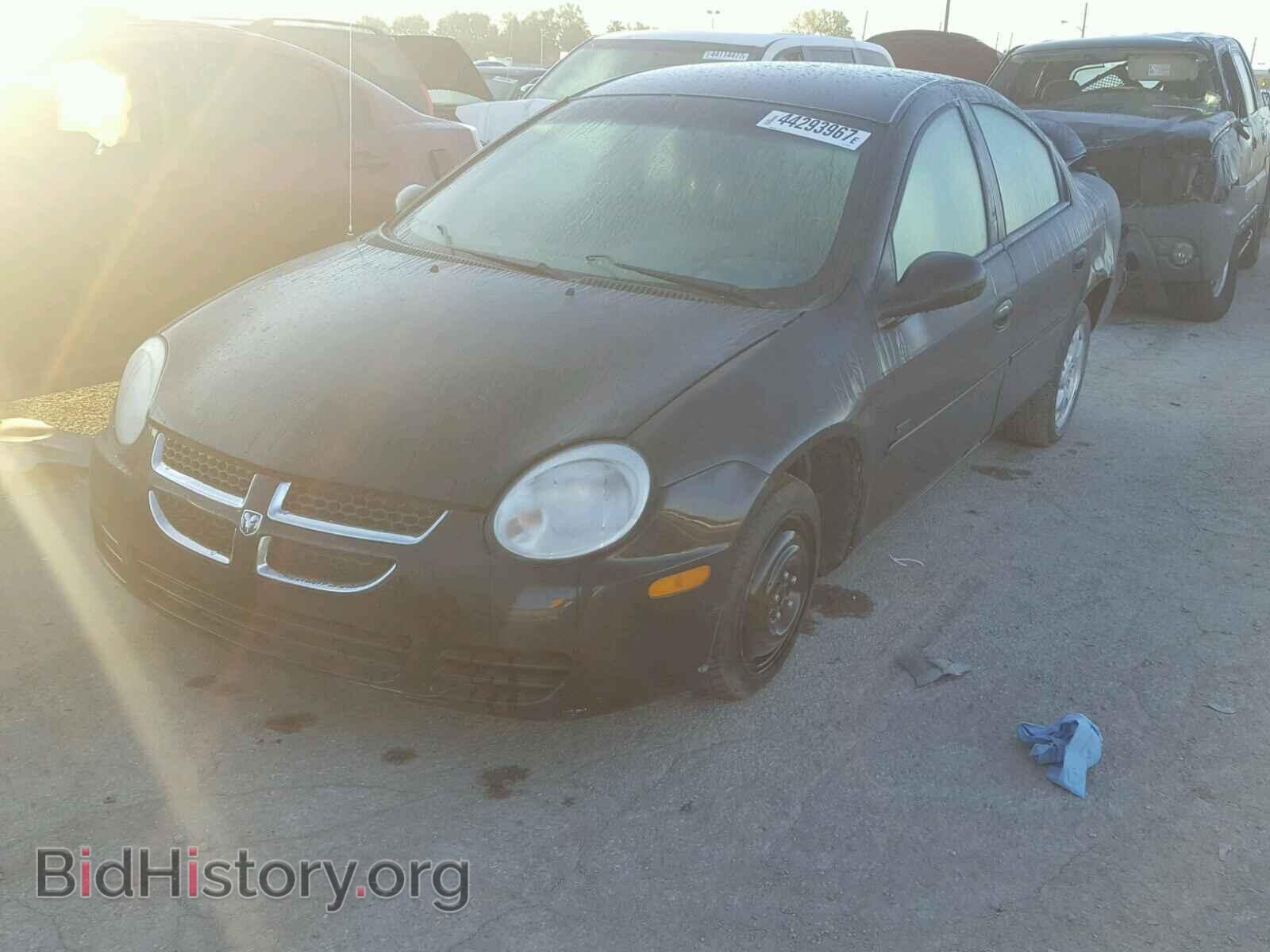 2005 DODGE NEON - VIN: 1B3ES56C05D123393 - Фото 2