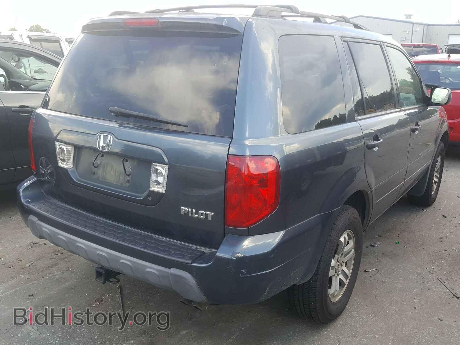 2005 HONDA PILOT - VIN: 5FNYF18525B005376 - Фото 4