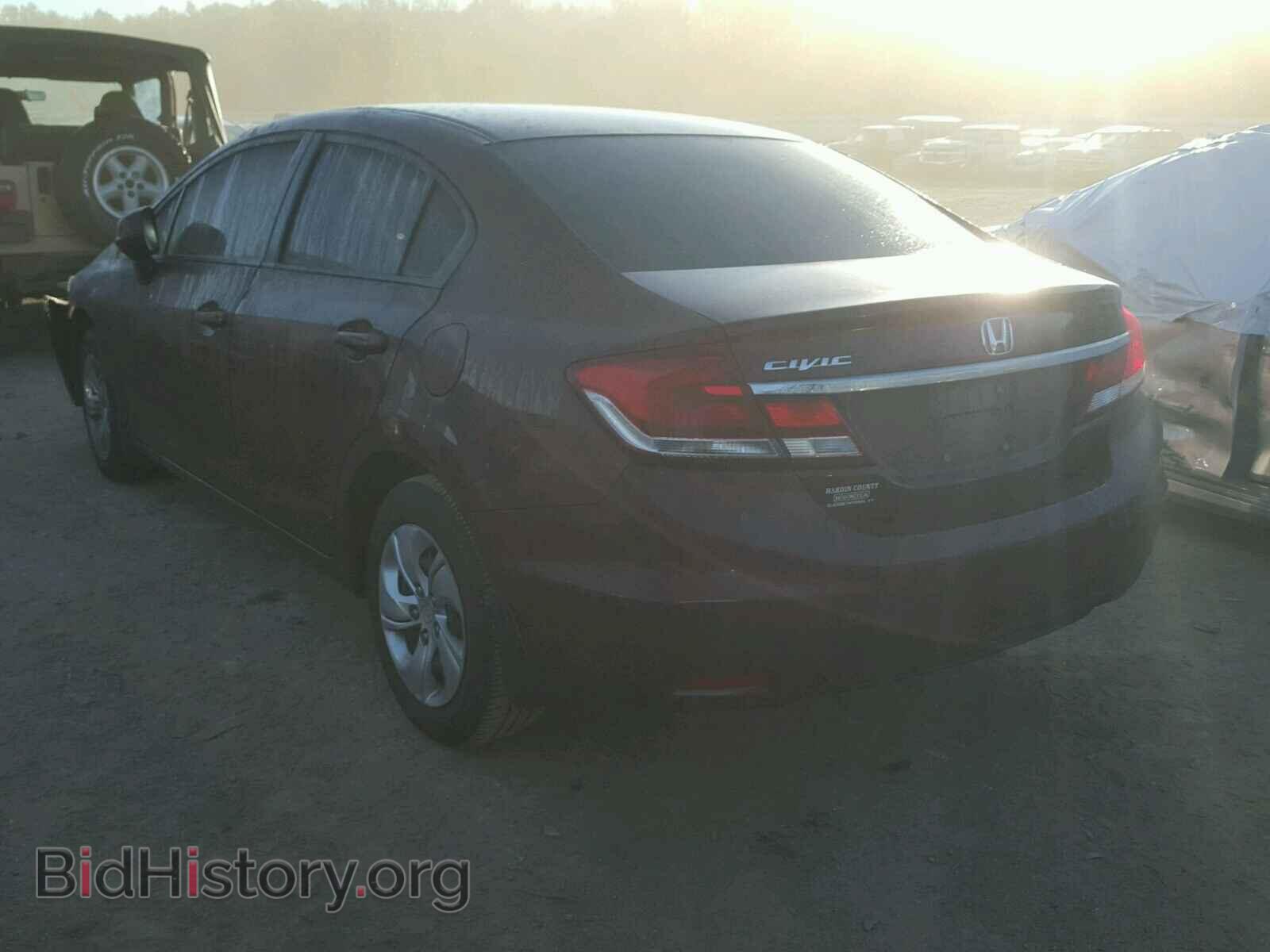 2013 HONDA CIVIC - VIN: 19XFB2F57DE068456 - Фото 3