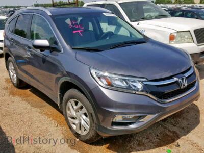 2016 Honda CR-V EXL, gray — VIN 5J6RM4H79GL035868, Copart