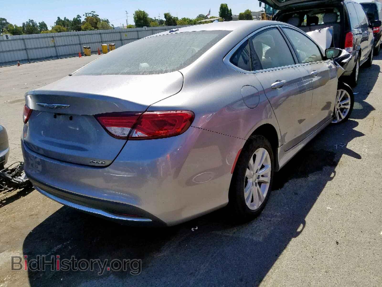 2015 CHRYSLER 200 - VIN: 1C3CCCAB7FN714939 - Photo 4