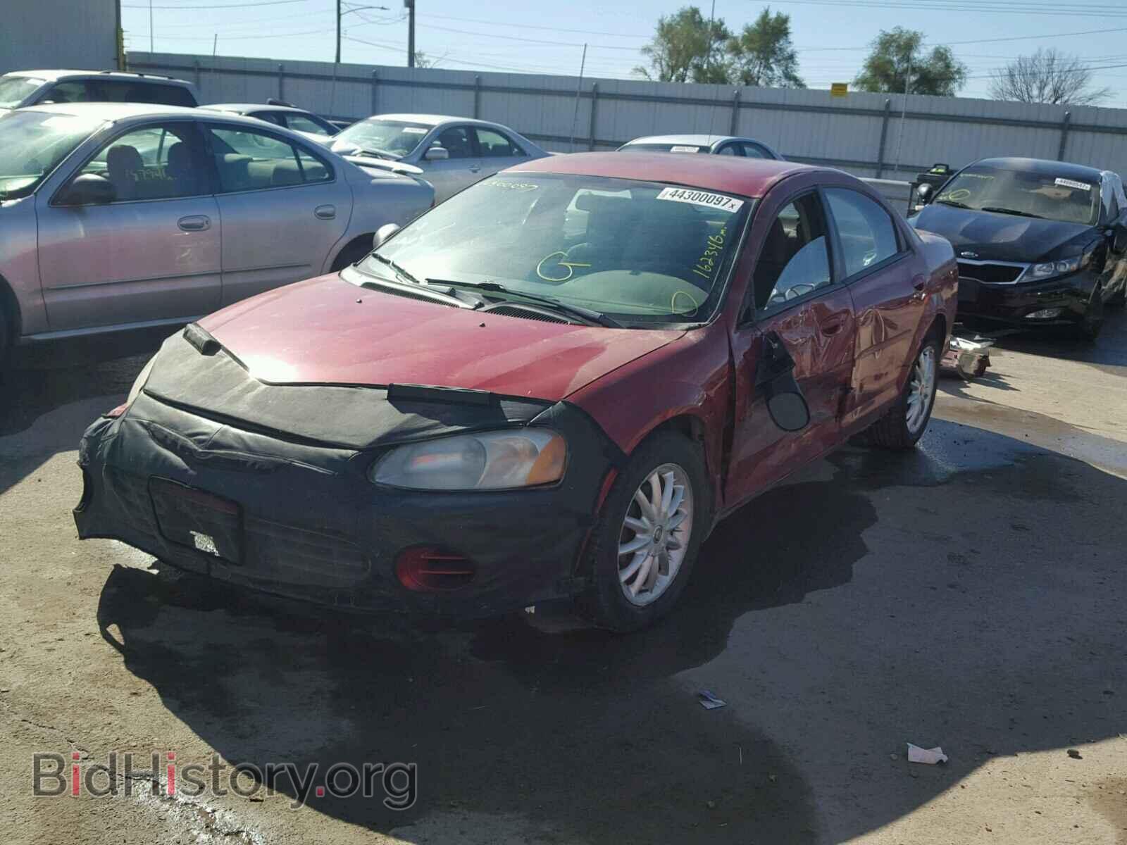 2002 CHRYSLER SEBRING - VIN: 1C3EL46X52N355068 - Фото 2