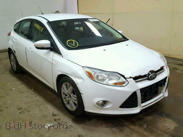 2012 Ford FOCUS Focus SEL (VIN 1FAHP3M24CL358853) — фото 1 из 10, Copart, повреждение: передняя часть