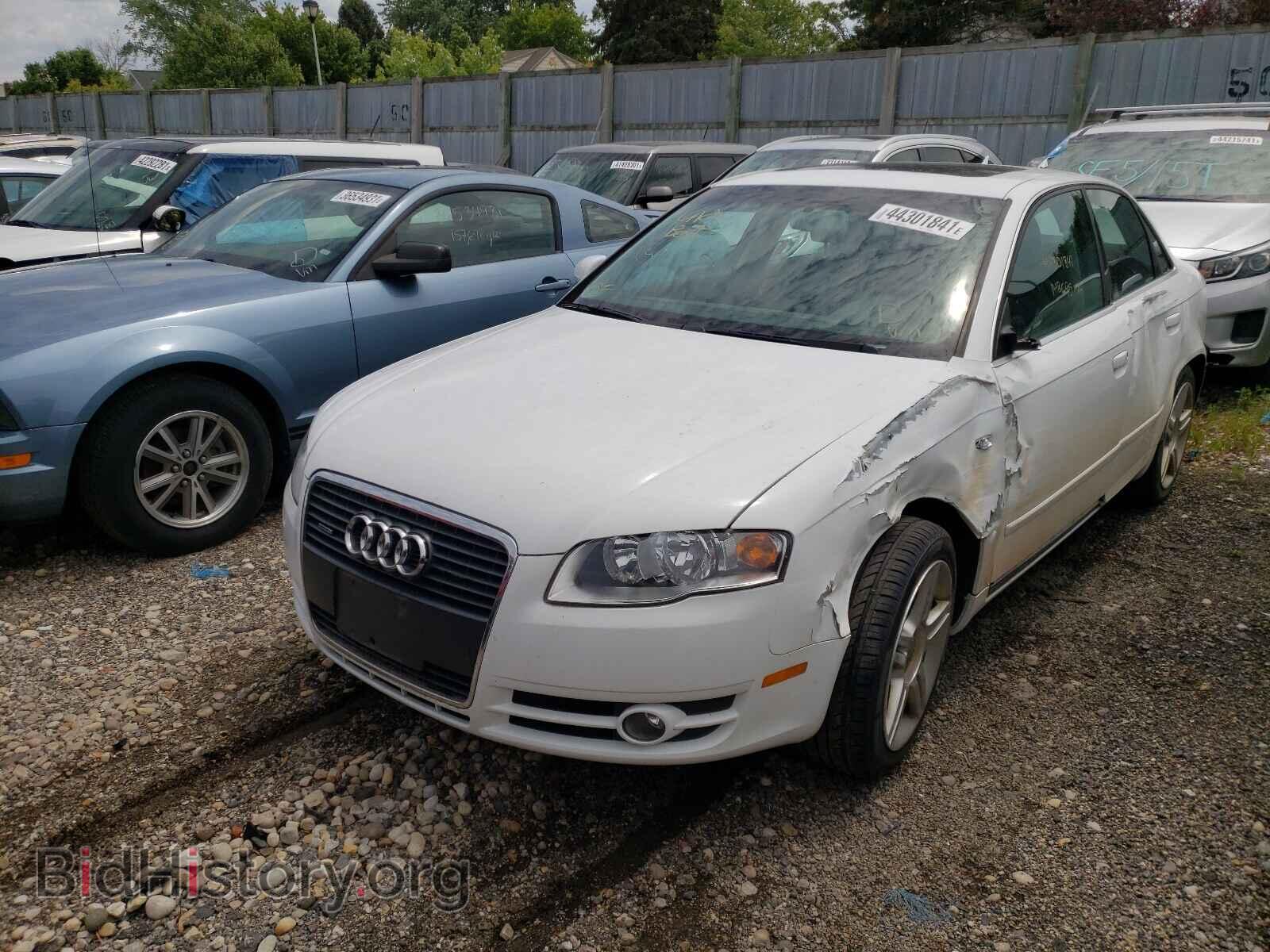 2007 AUDI A4 - VIN: WAUDF78E17A056202 - Фото 2