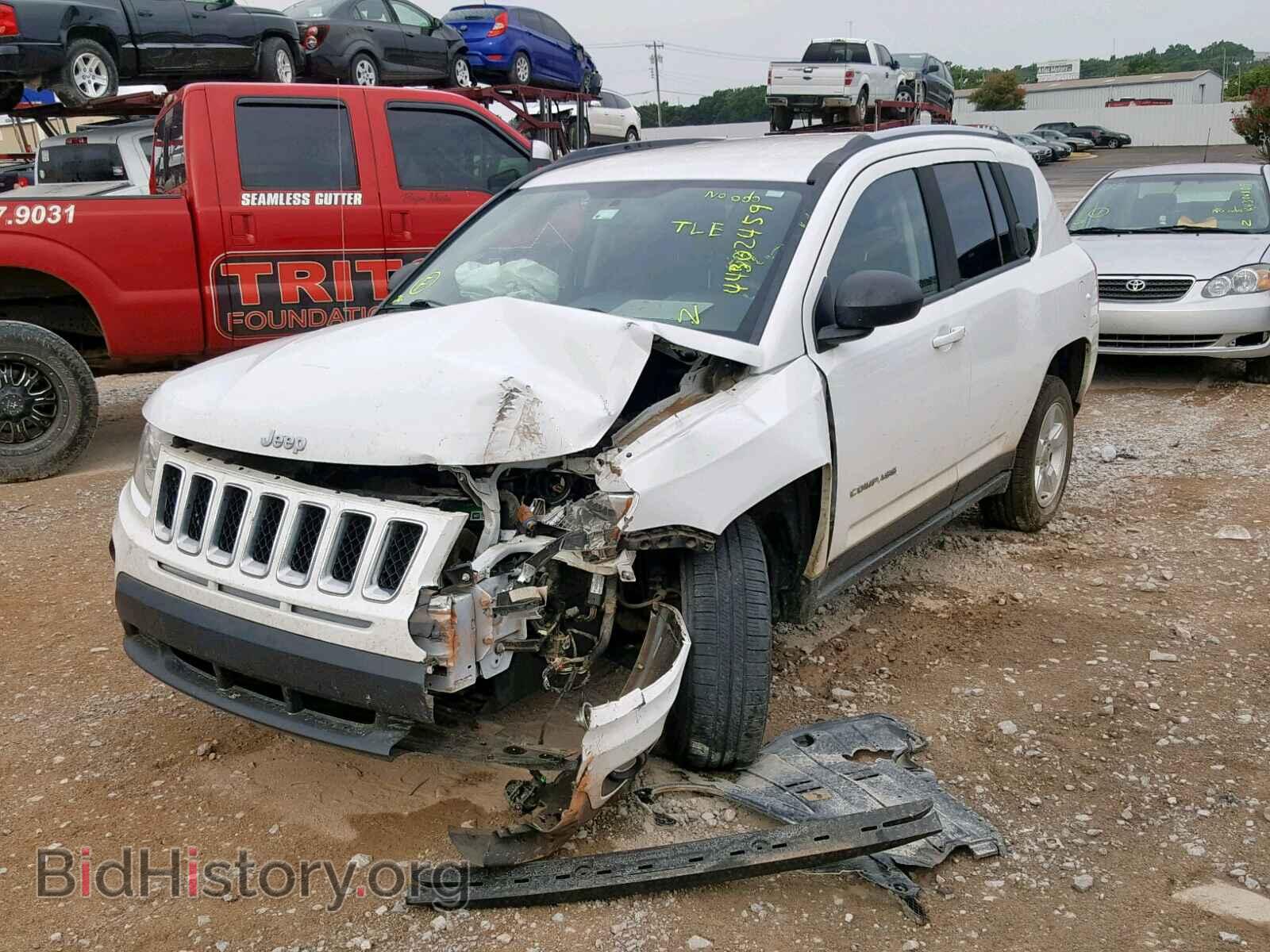 2013 JEEP COMPASS SP - VIN: 1C4NJCBA6DD205170 - Photo 2