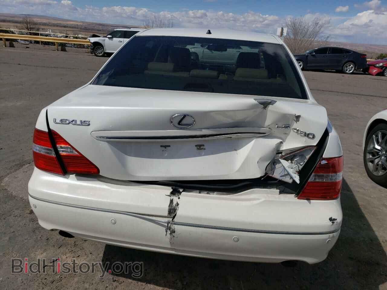 2006 LEXUS LS430 - VIN: JTHBN36F265051601 - Photo 6