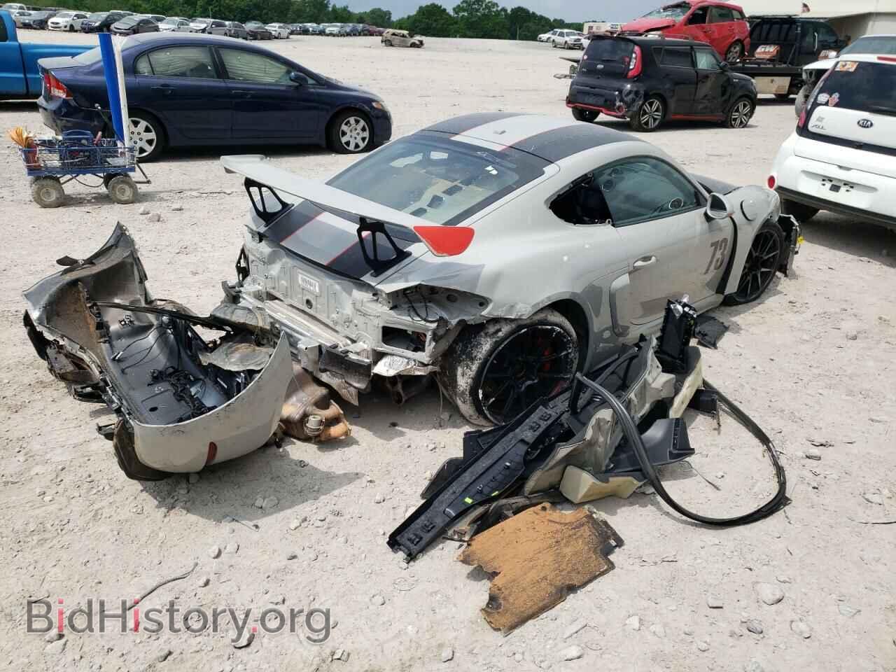 2020 PORSCHE CAYMAN - VIN: WP0AC2A89LS289139 - Фото 4