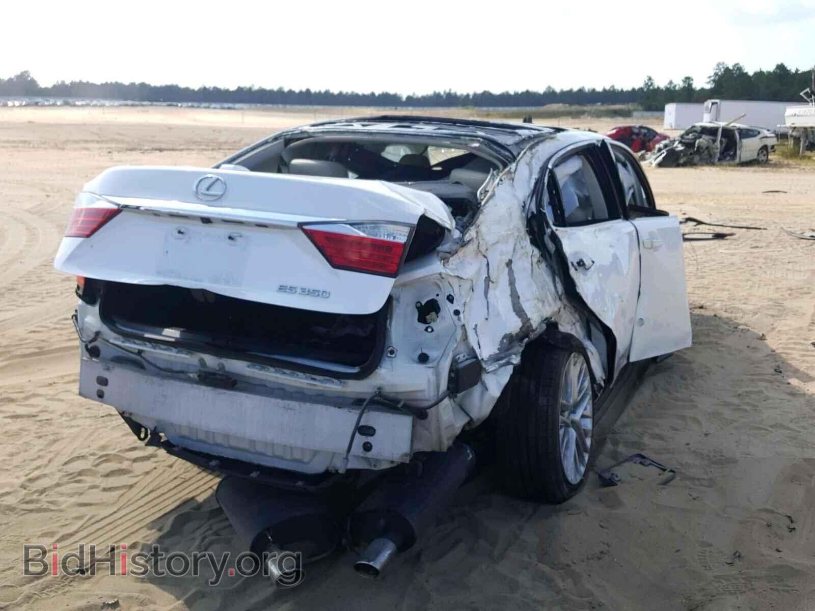 2013 LEXUS ES350 - VIN: JTHBK1GG0D2047663 - Фото 4