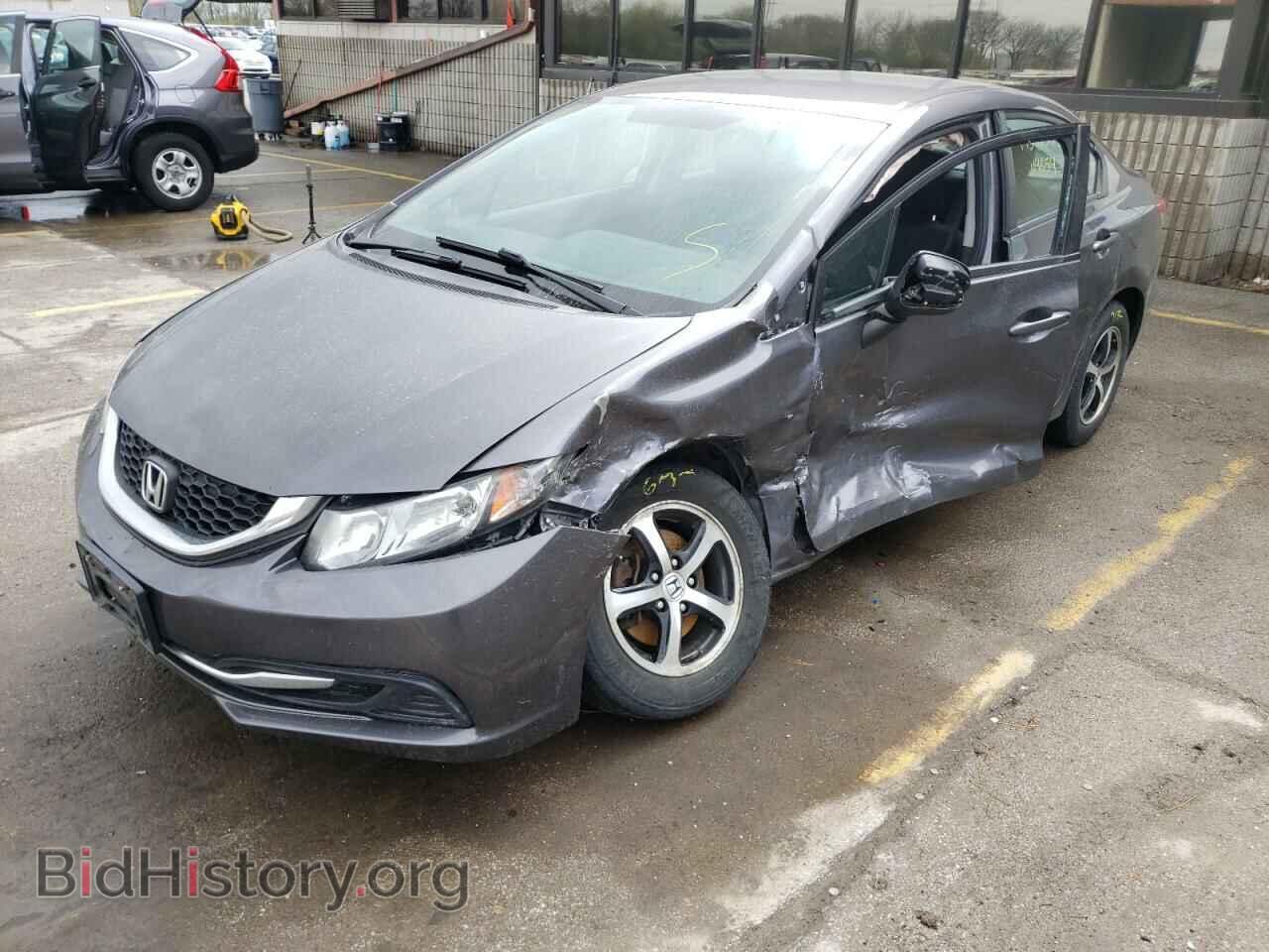 2015 HONDA CIVIC - VIN: 2HGFB2F77FH508010 - Фото 2