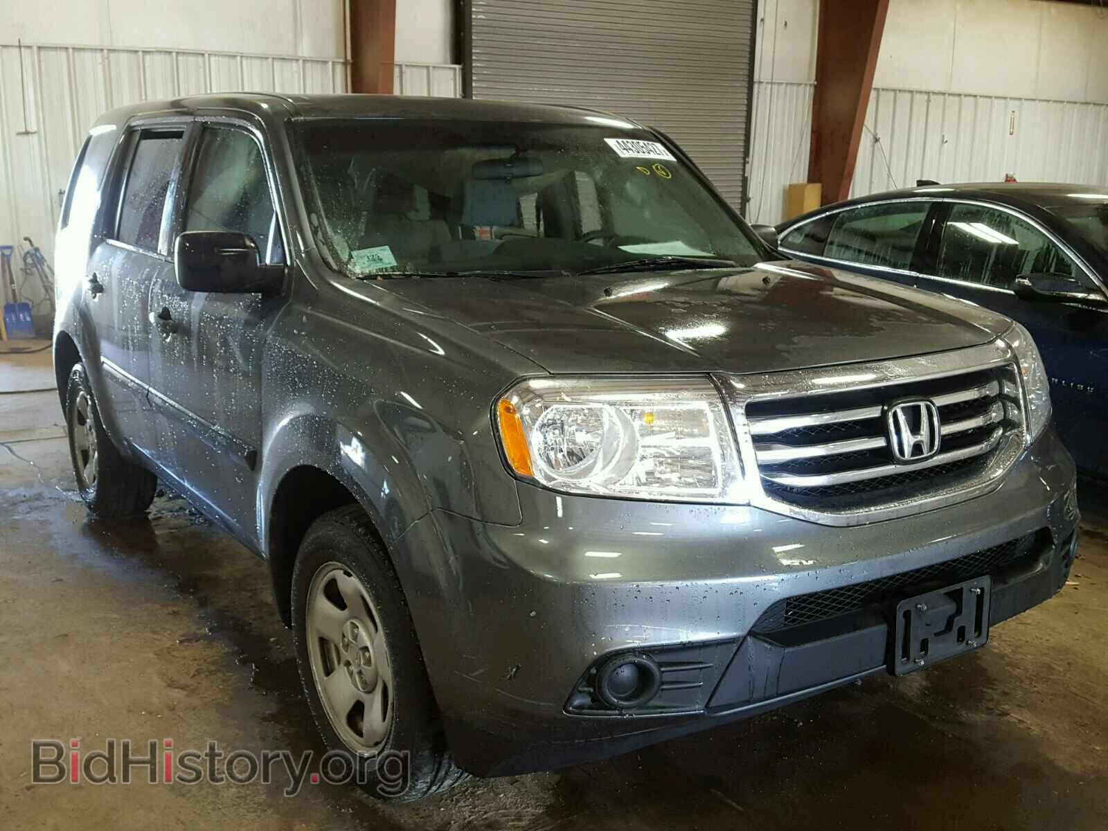 Photo 5FNYF4H20DB062472 - HONDA PILOT 2013