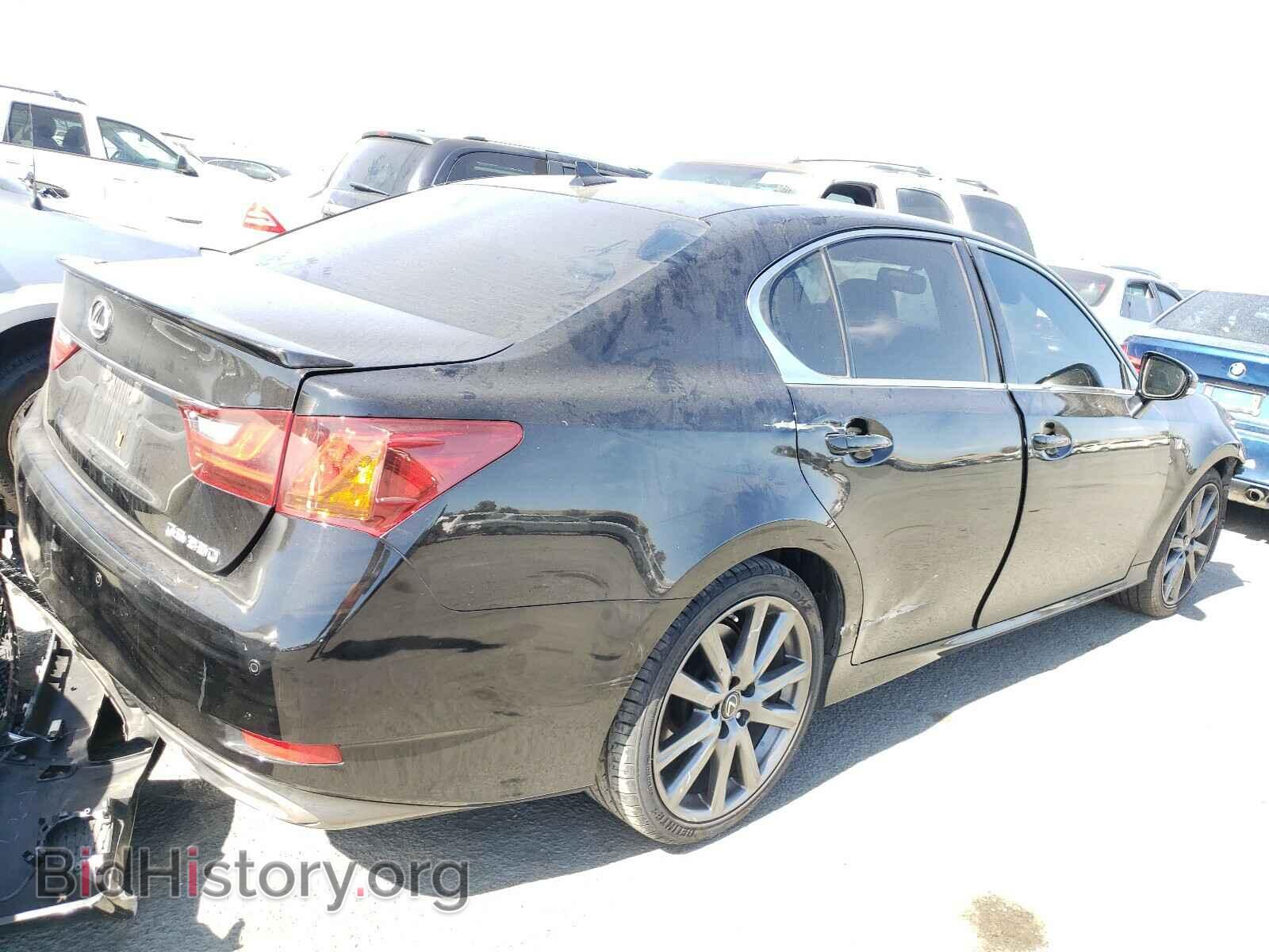 2013 LEXUS GS350 - VIN: JTHBE1BL2D5027201 - Фото 4