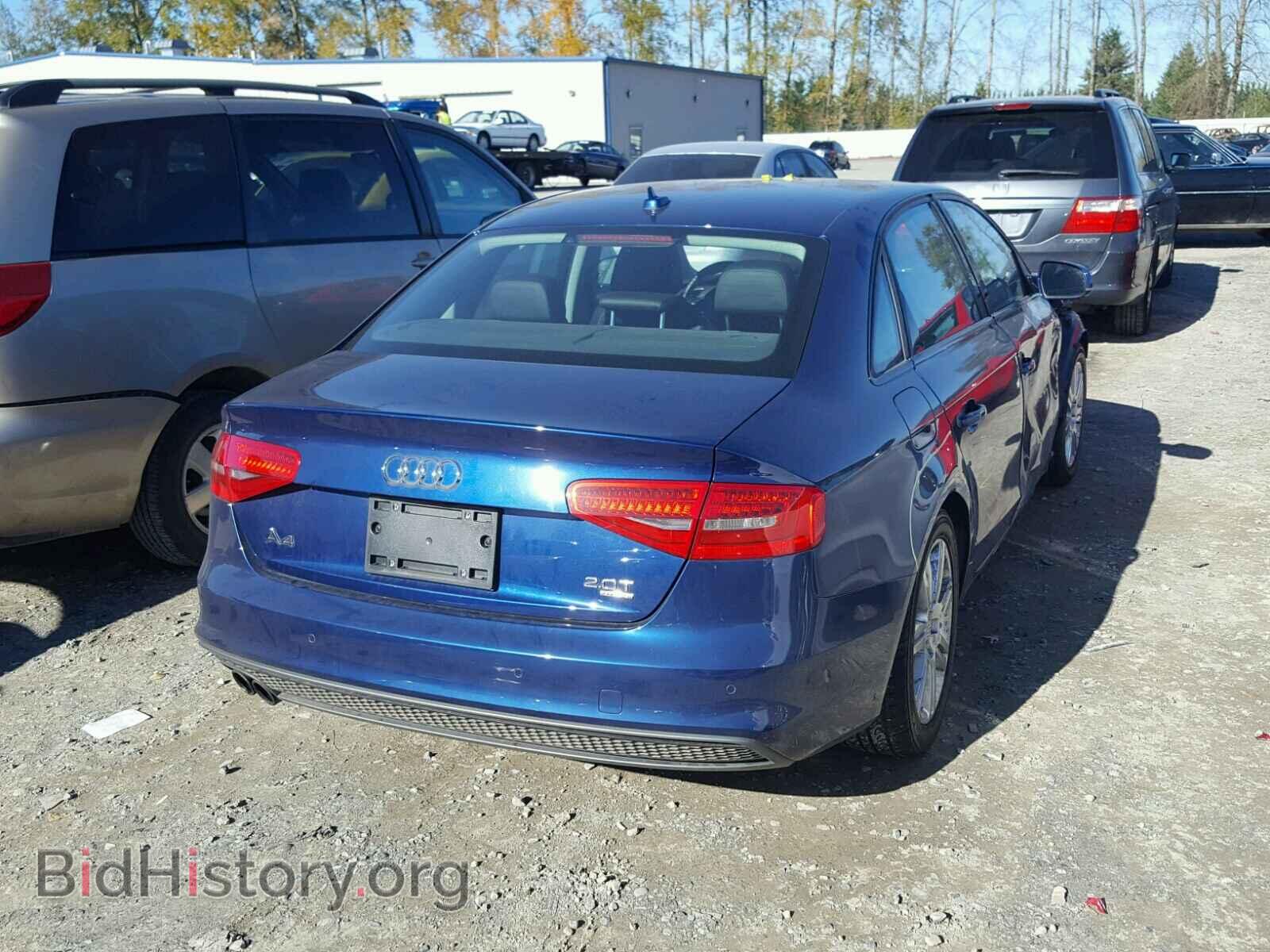 2014 AUDI A4 - VIN: WAUFFAFL0EN016237 - Фото 4