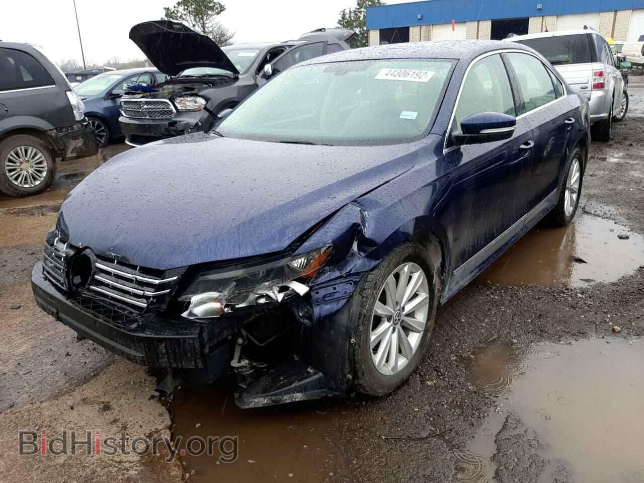 2013 VOLKSWAGEN PASSAT - VIN: 1VWCP7A36DC040904 - Фото 2