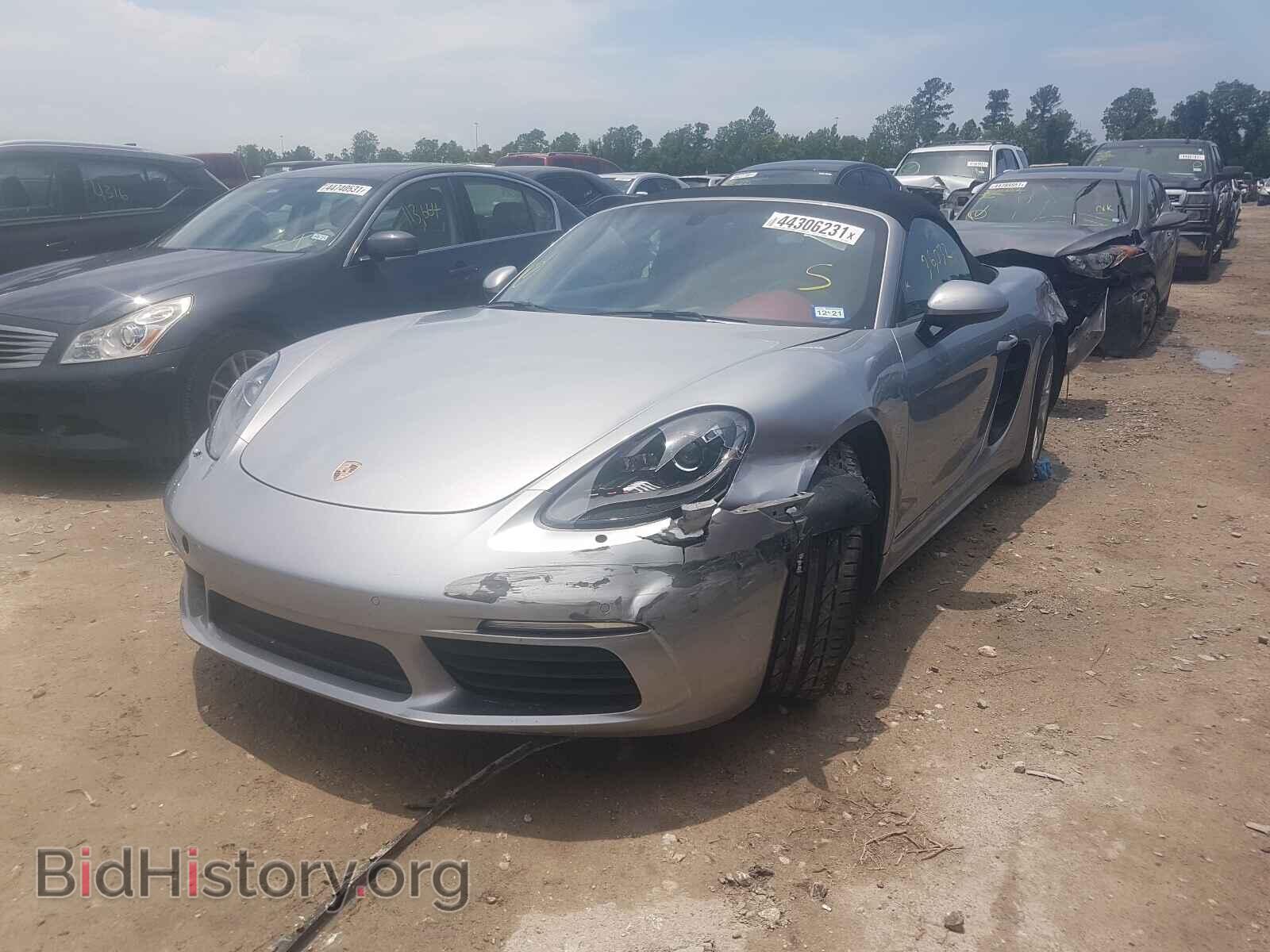2017 PORSCHE BOXSTER - VIN: WP0CA2A8XHS222054 - Фото 2