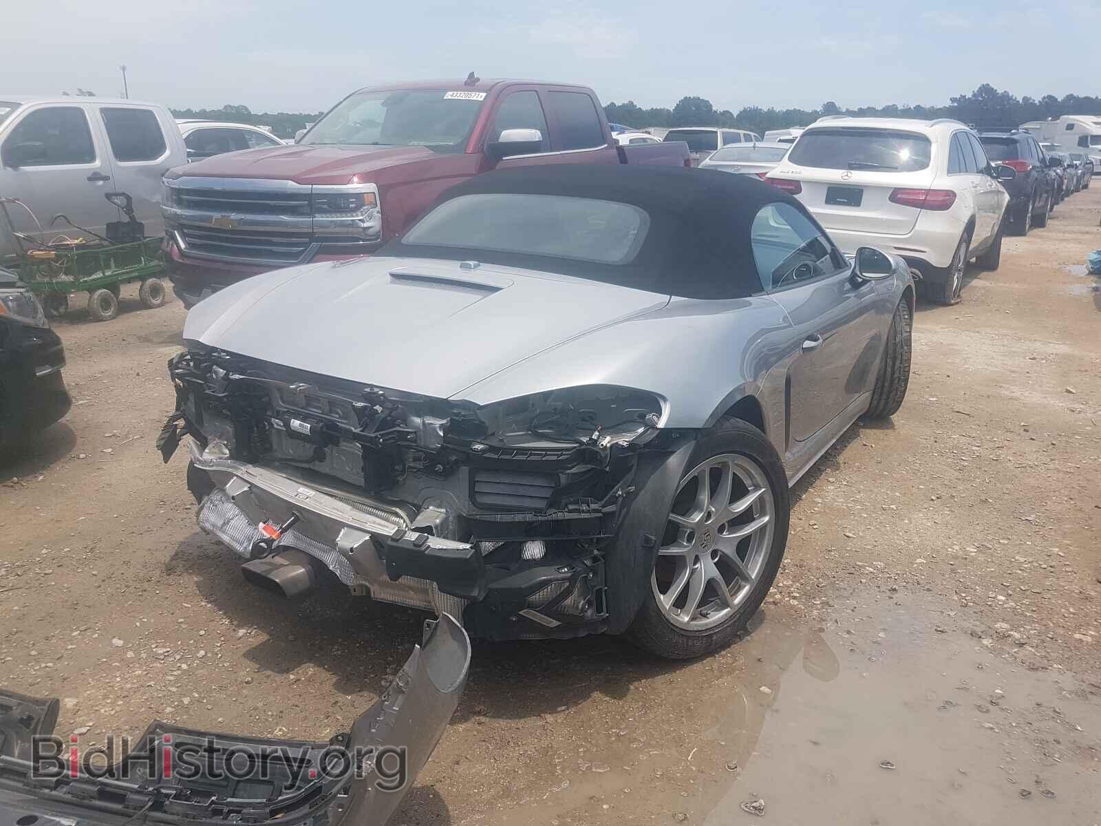 2017 PORSCHE BOXSTER - VIN: WP0CA2A8XHS222054 - Фото 4
