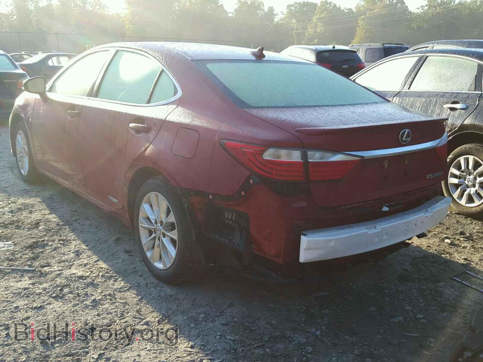2013 LEXUS ES 300H - VIN: JTHBW1GG6D2008418 - Фото 3