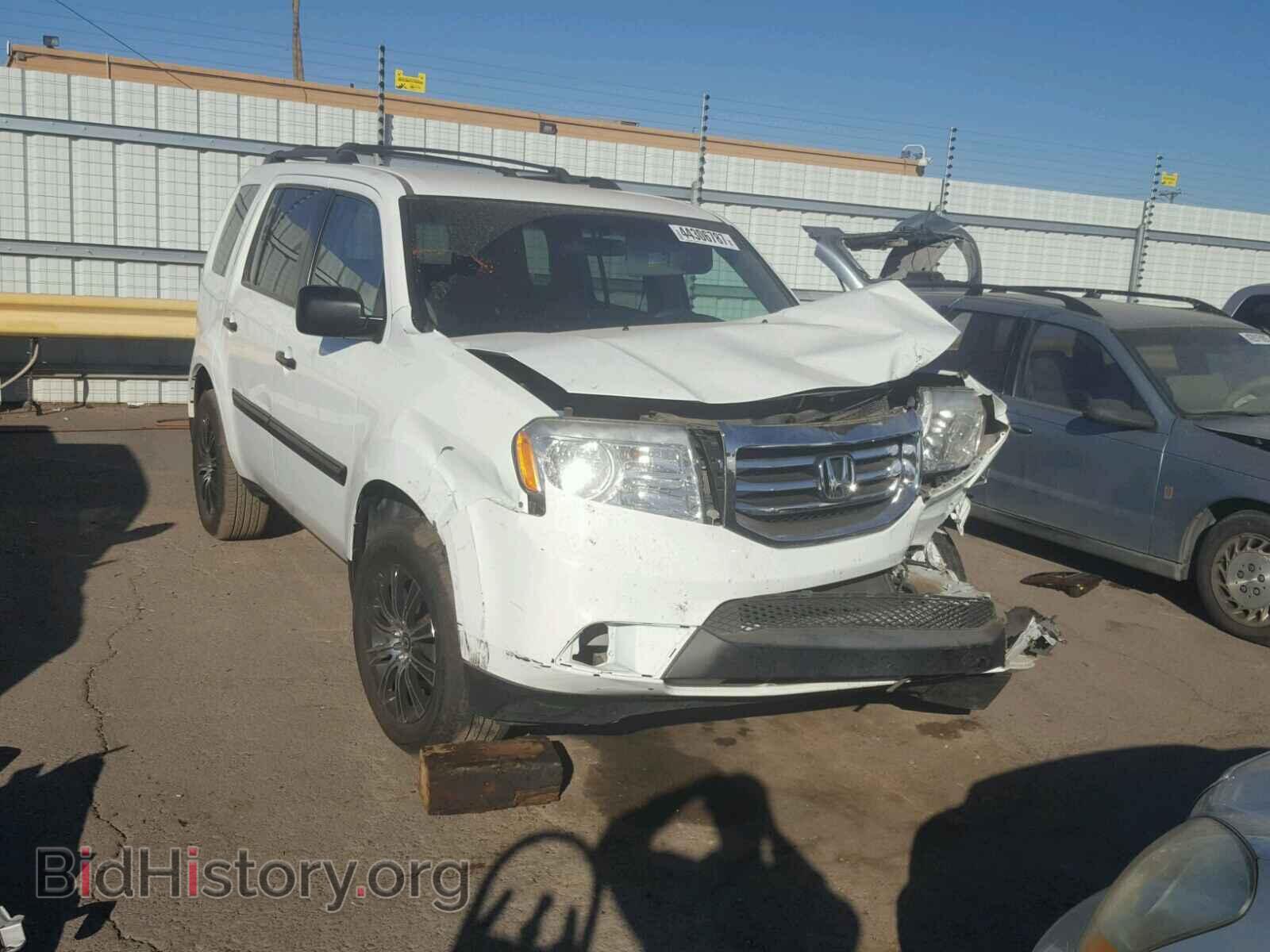 Photo 5FNYF3H27DB034579 - HONDA PILOT 2013