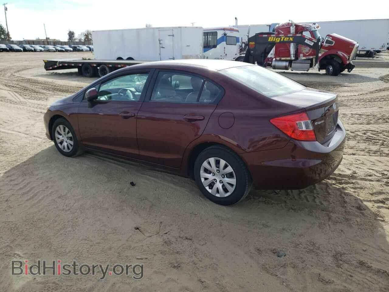 2012 HONDA CIVIC - VIN: 19XFB2F54CE349032 - Фото 2