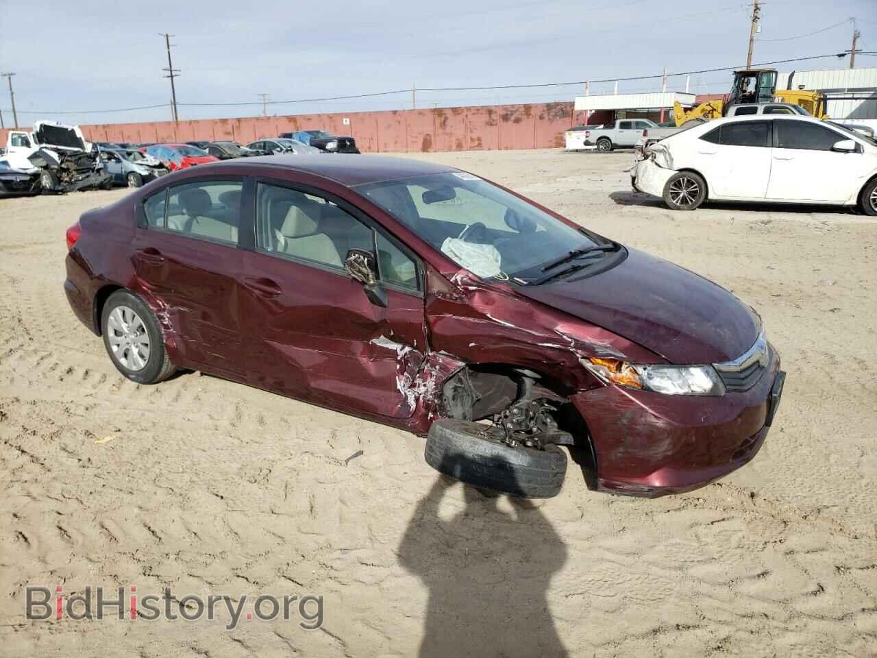 2012 HONDA CIVIC - VIN: 19XFB2F54CE349032 - Фото 4